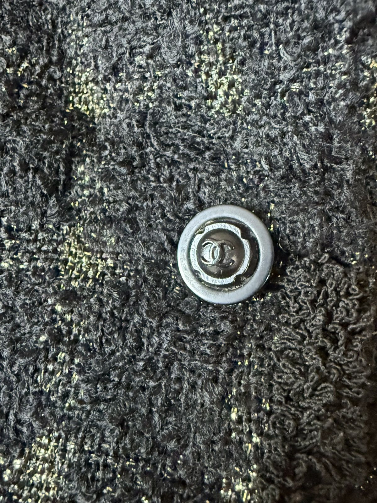 Chanel Chanel Boutique Black Tweed Blazer Size XS / US 0-2 / IT 36-38 - 7 Thumbnail