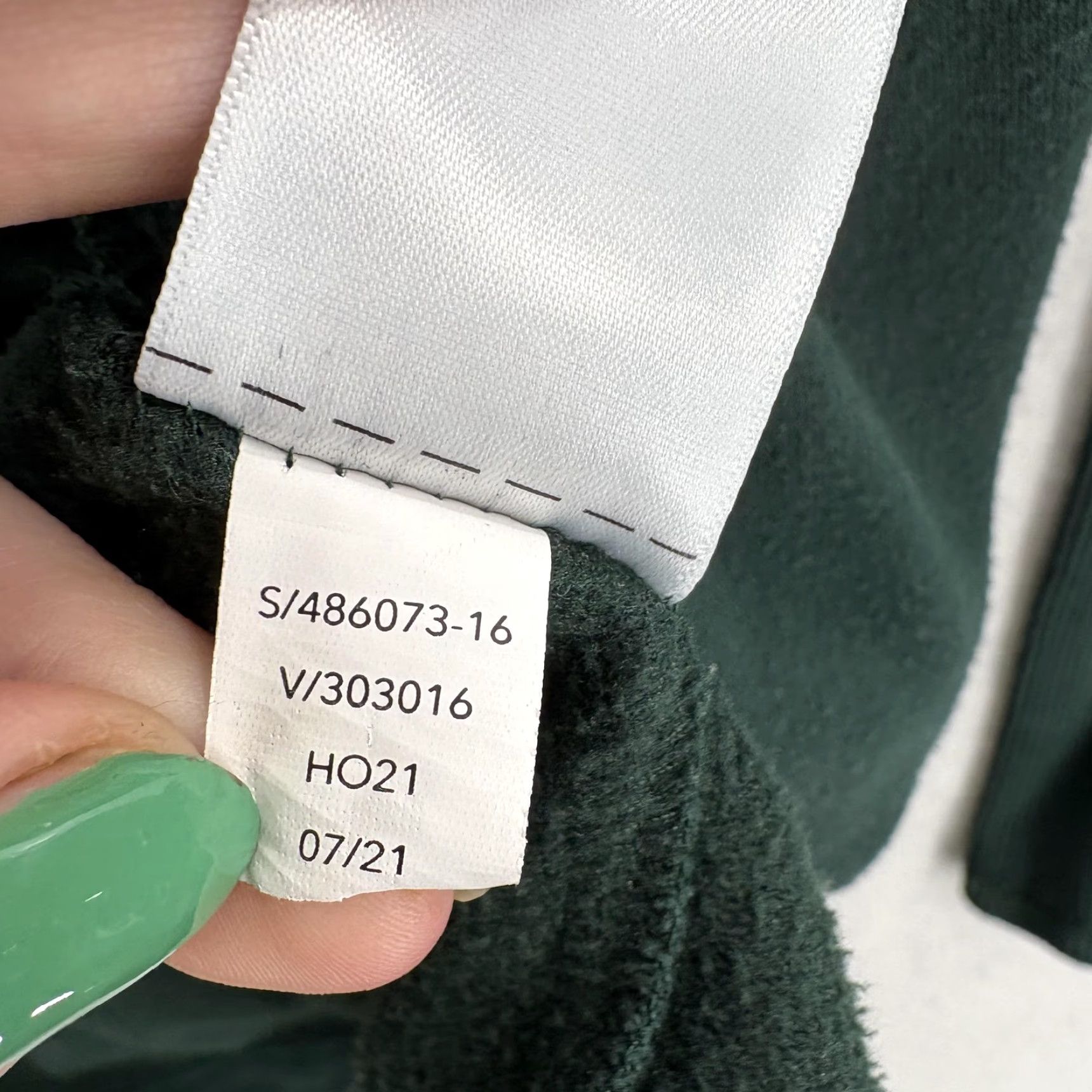 Athleta Athleta Green Wrap Hoodie Womens Small Fleece Cowl Neck Gym Purana Sweatshirt Regular Size S Size S / US 4 / IT 40 - 7 Thumbnail
