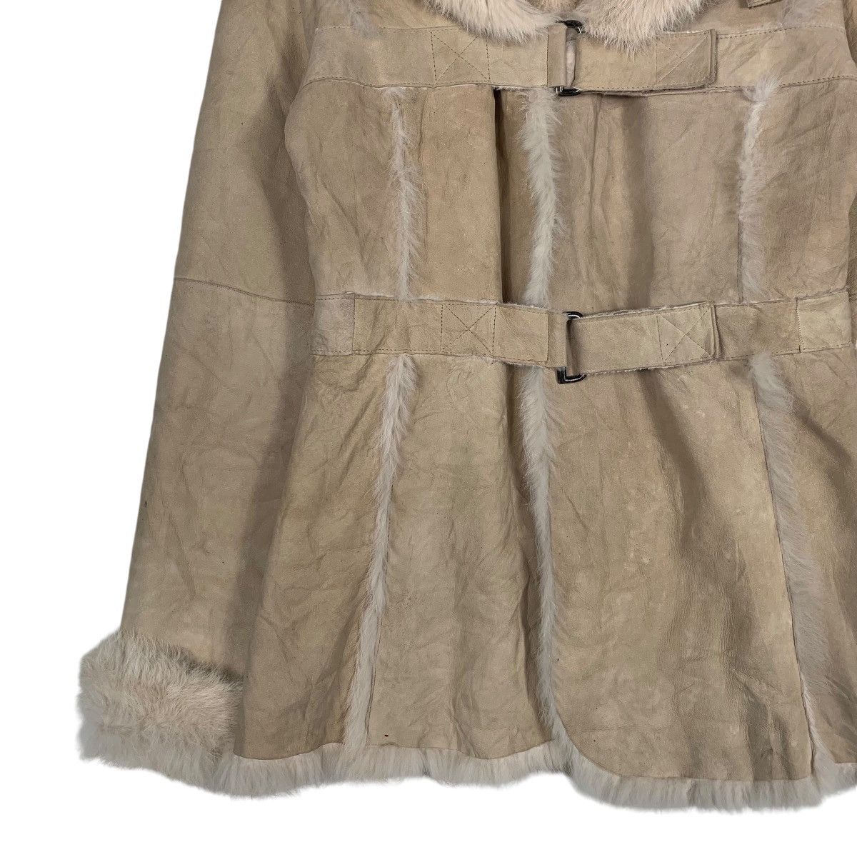 Other Koji Tachiyama Rabbit Fur Shearling Jacket Size M / US 6-8 / IT 42-44 - 3 Thumbnail
