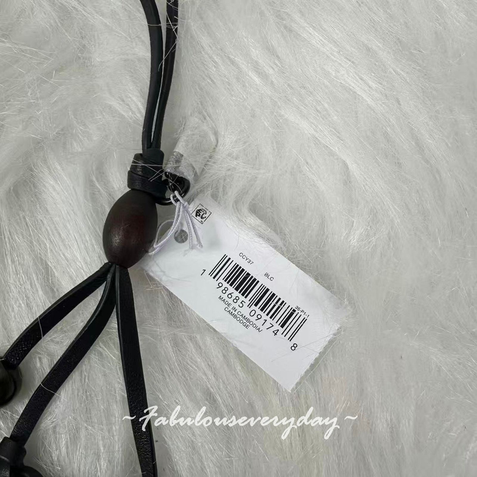 Coach Coach Heritage Bag Charm CCY37 Black NWT Size ONE SIZE - 4 Thumbnail