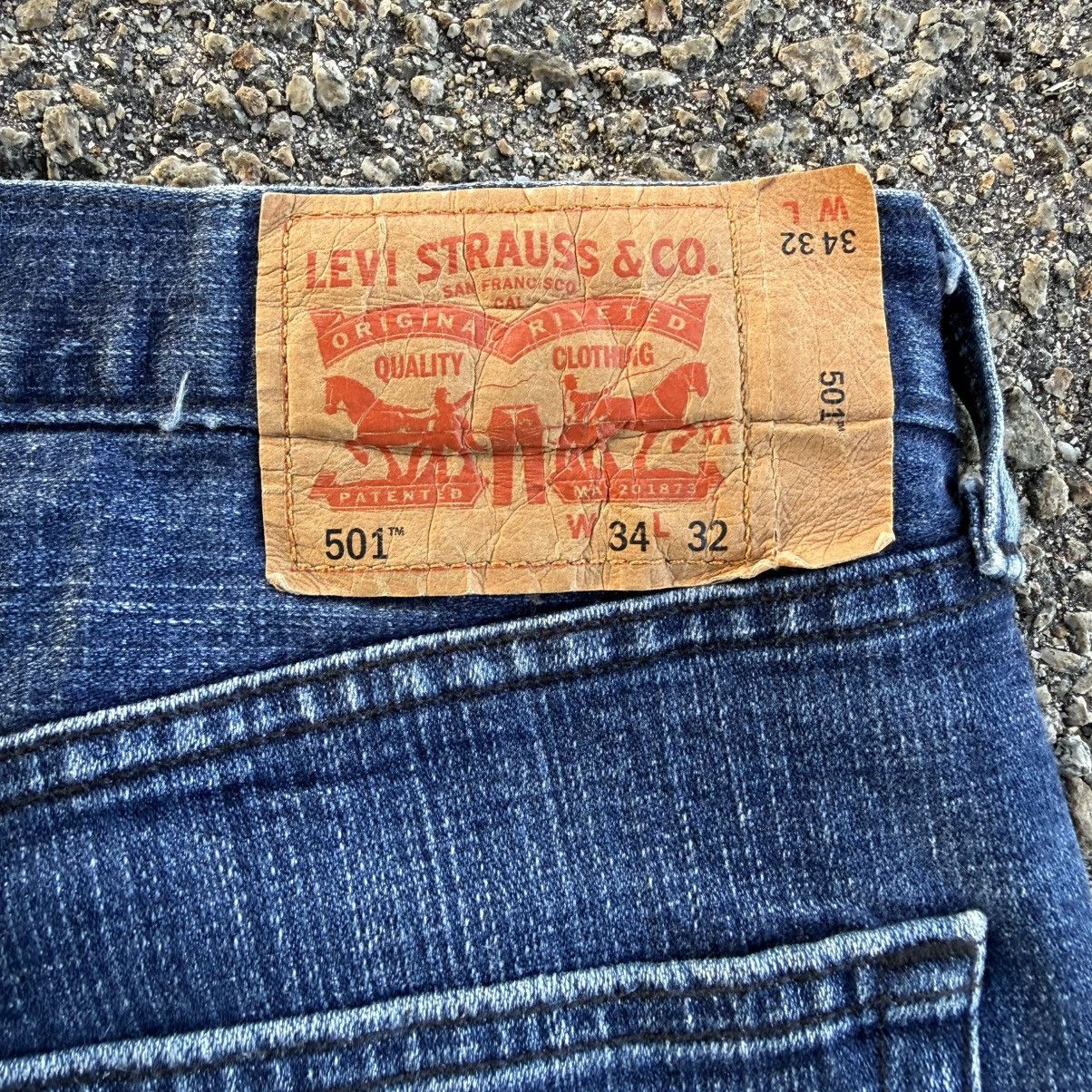 Levi's W34 LEVI'S 501 DENIM JEAN PANTS Size US 34 / EU 50 - 8 Thumbnail