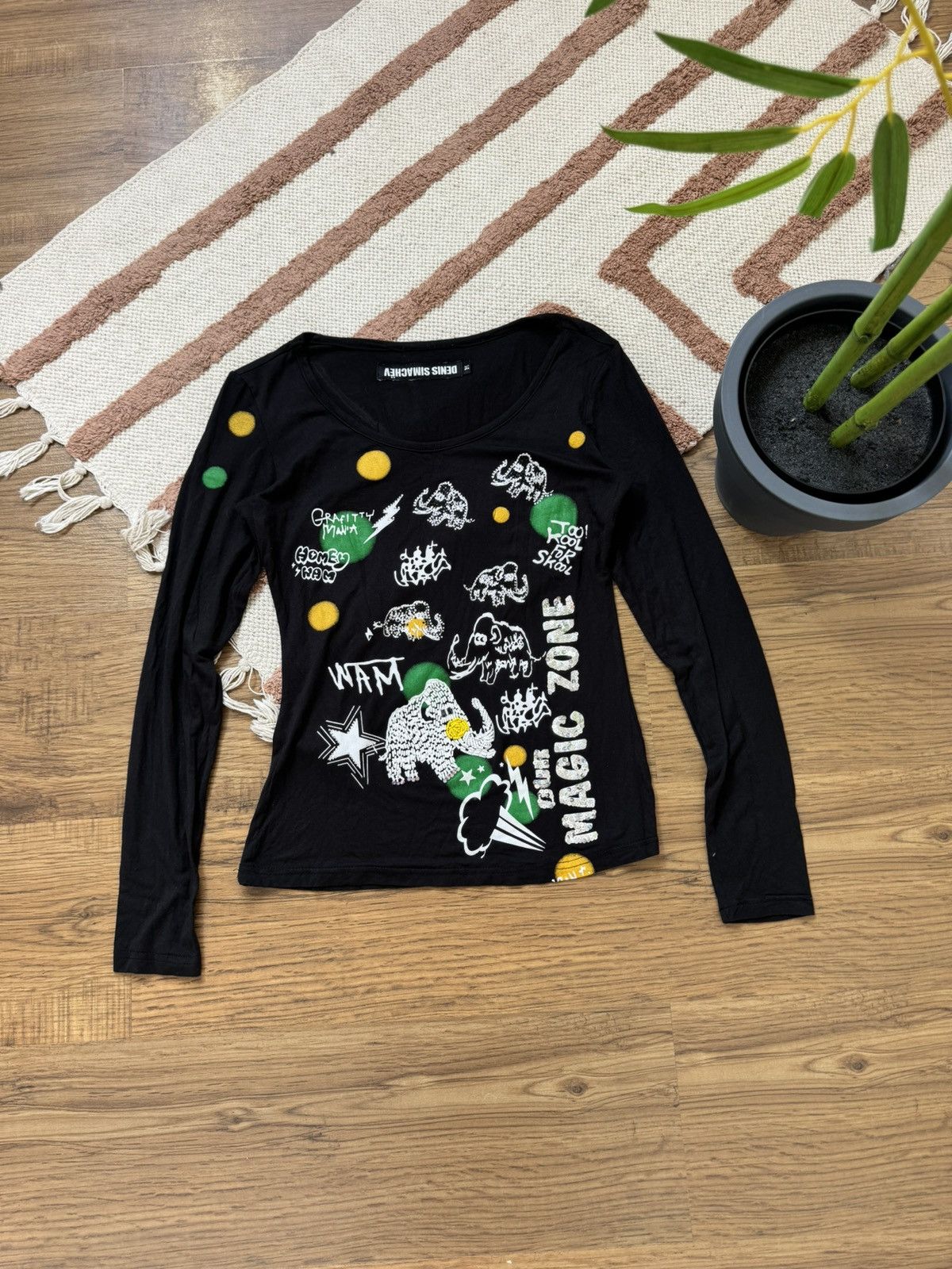 Denis Simachev DENIS SIMACHEV VINTAGE PRINTED LONGSLEEVE Size M / US 6-8 / IT 42-44 - 1 Thumbnail