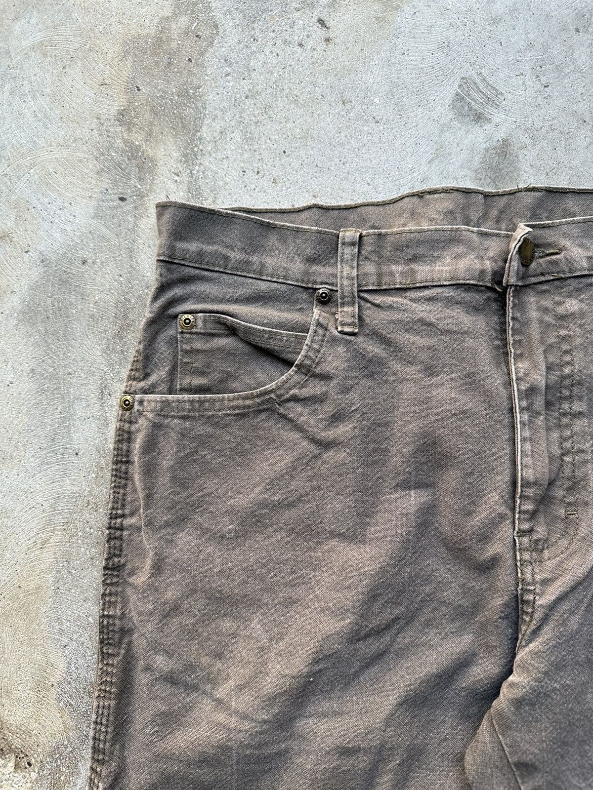 Dickies Y2K Vintage Brown dickies denim pants Size US 32 / EU 48 - 3 Thumbnail