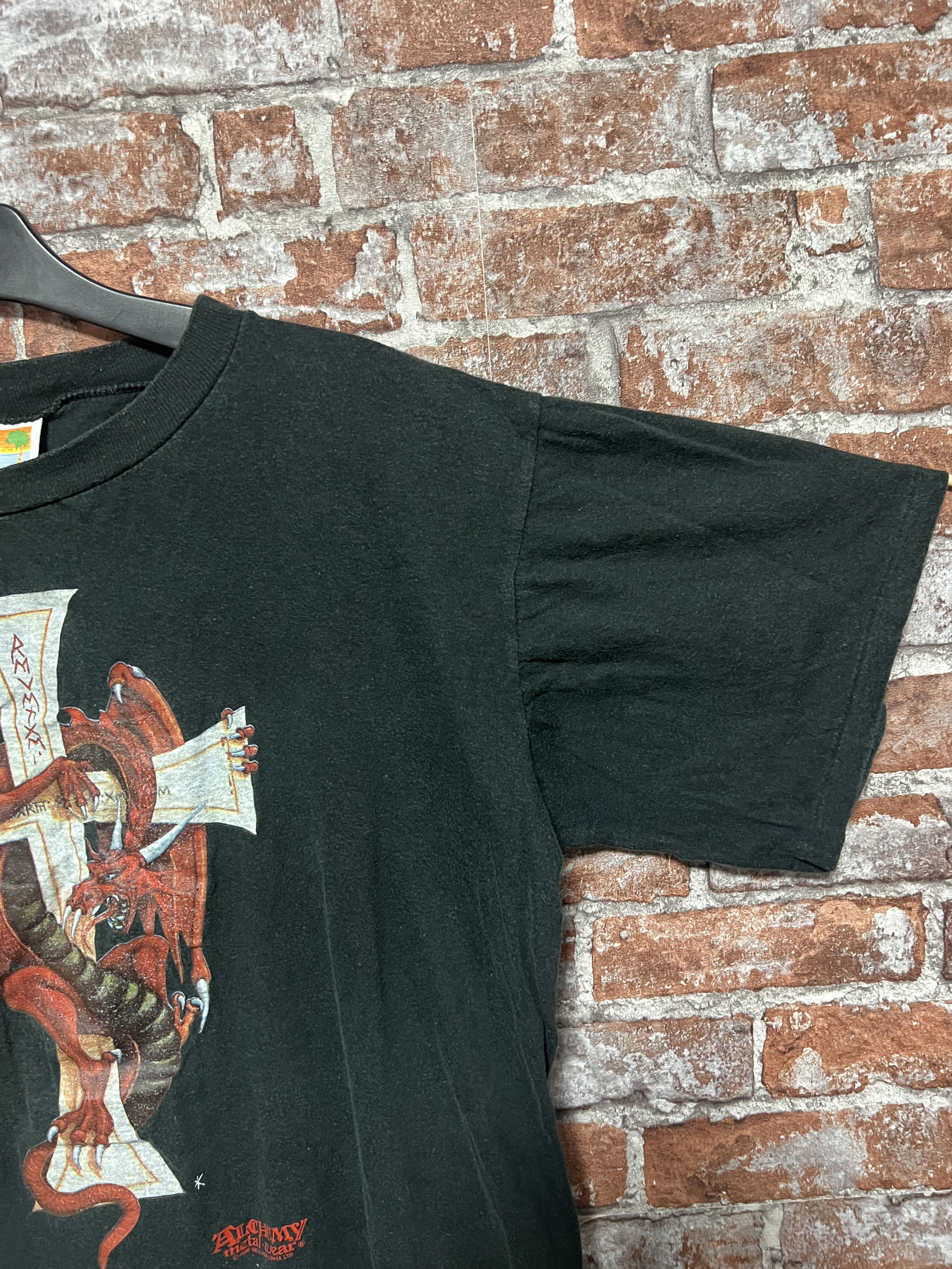 Vintage Alchemy Gothic 1998 Metal Wear Vintage Tee Size US M / EU 48-50 / 2 - 4 Thumbnail