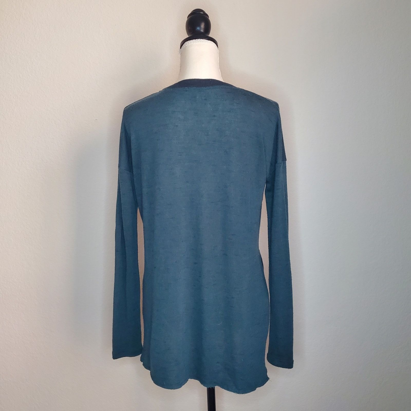Aritzia Aritzia Sherbrooke Teal Sweater XS Size XS / US 0-2 / IT 36-38 - 3 Thumbnail