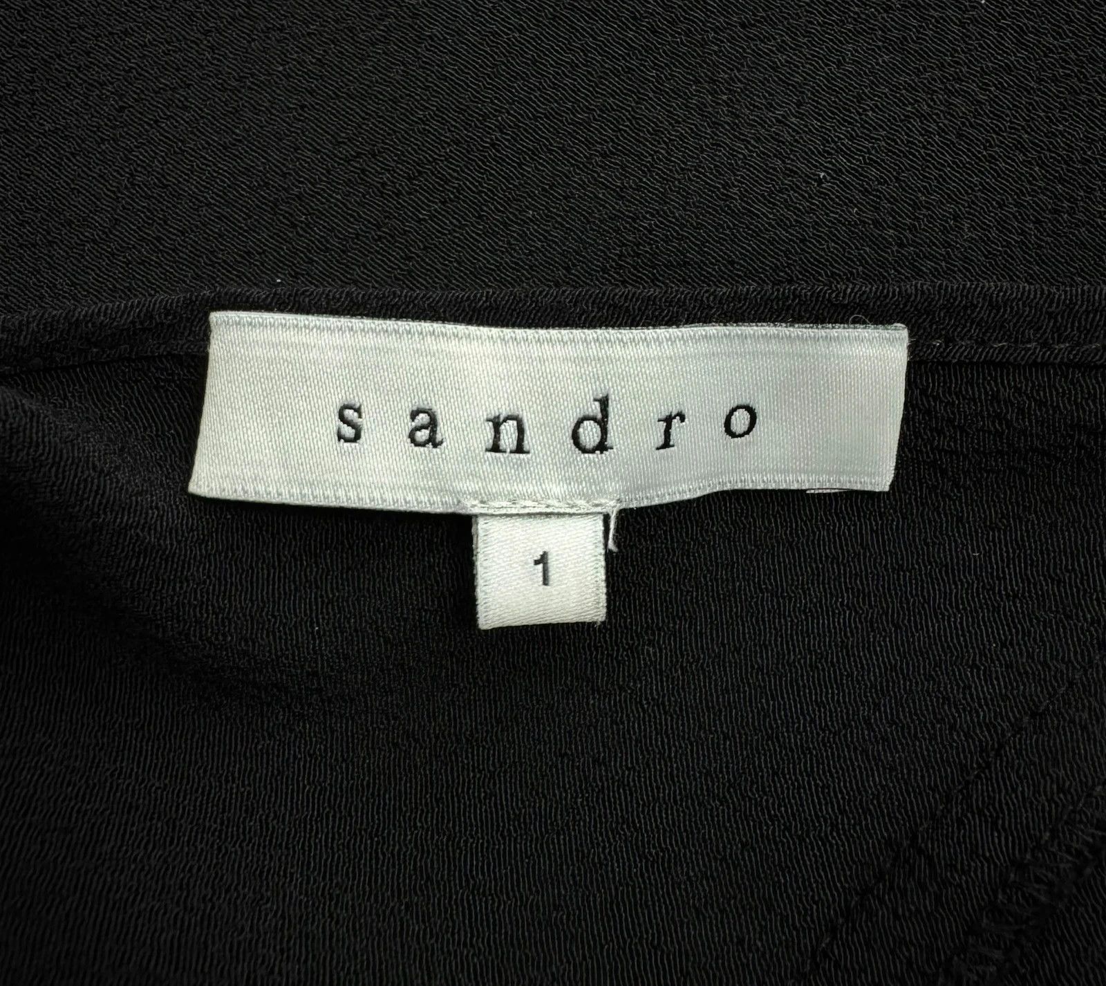 Sandro Sandro Sleeveless Top Acetate Decorated size 1 Size S / US 4 / IT 40 - 12 Thumbnail