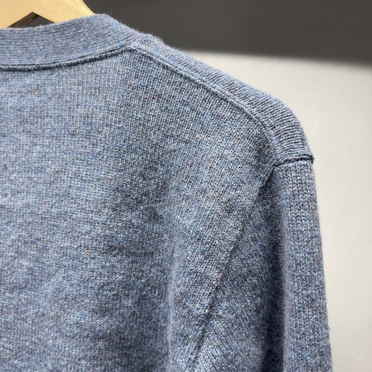 Vintage Vintage 90s Wool Acrylic Cardigan Sweater ERD Grunge Chrome Size US L / EU 52-54 / 3 - 7 Thumbnail