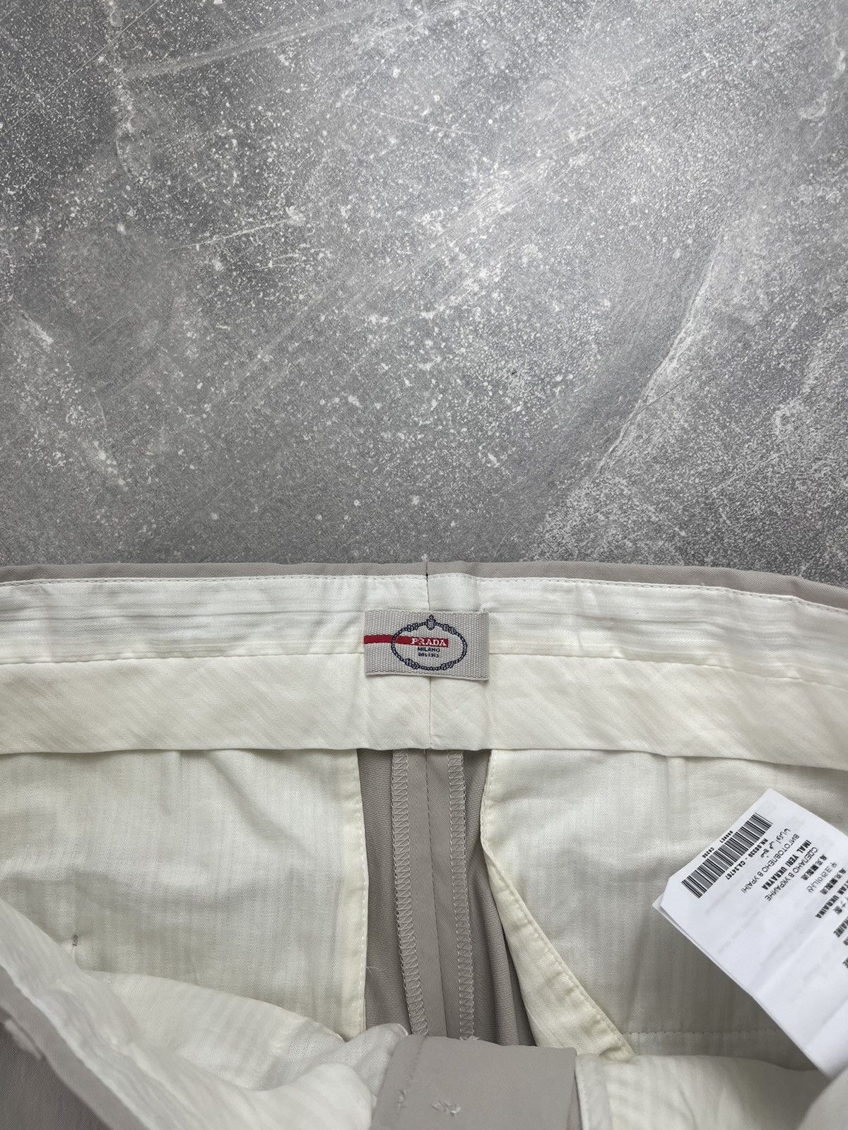 Prada Prada Milano Women’s Pants Beige Slim Fit Cropped Trousers Size 30" / US 8 / IT 44 - 12 Thumbnail