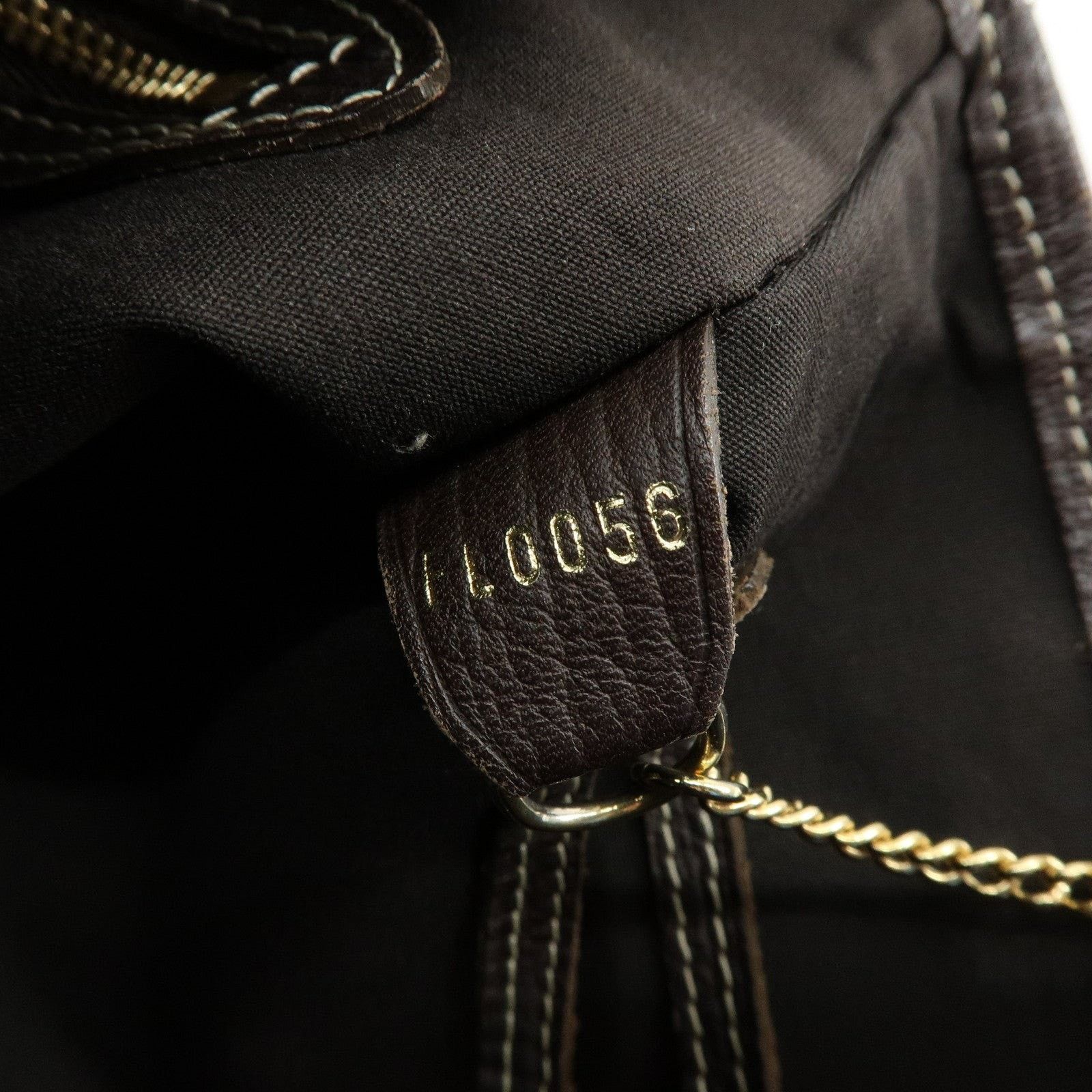 Louis Vuitton Louis Vuitton Monogram Mini Lin Bucket PM Tote Cotton Brown Size ONE SIZE - 8 Thumbnail