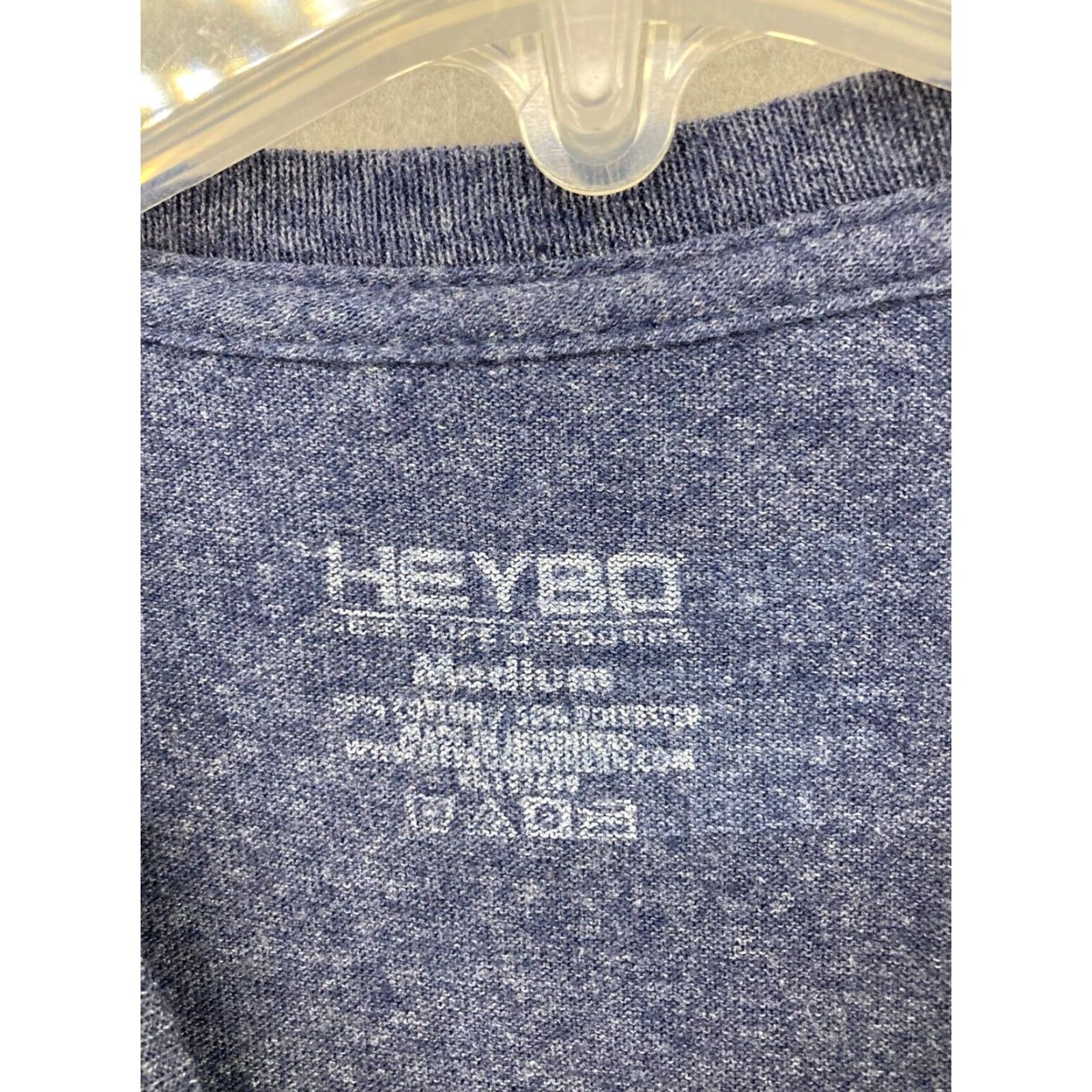 Logo 7 HeyBo Mens TShirt Blue Outdoor Logo Medium Size US M / EU 48-50 / 2 - 7 Thumbnail