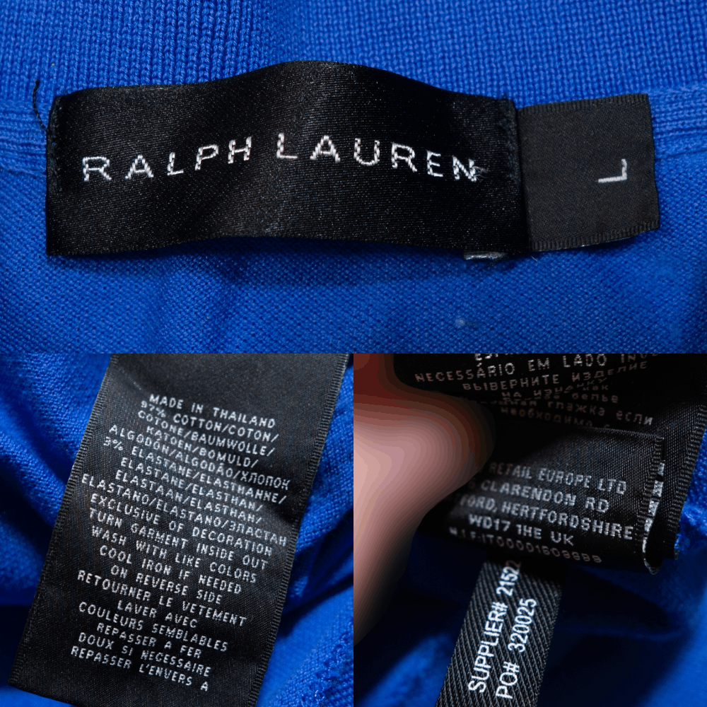 Ralph Lauren Black Label RL Logo Polo Size US L / EU 52-54 / 3 - 7 Thumbnail