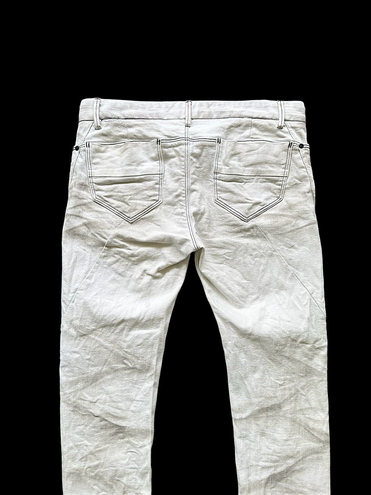 BUFFALO BOBS Size 34/34 - Johnny Wolf clawmark denim slim jeans Size US 34 / EU 50 - 6 Thumbnail