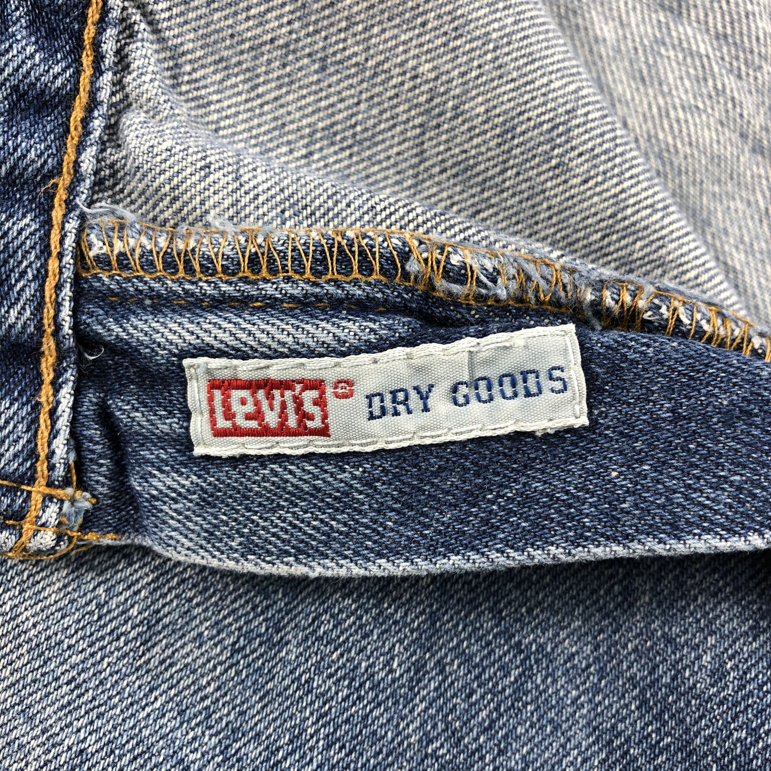 Levi's Vintage 90s Levi's 595 Jeans Faded Blue Denim KJ500 Size US 34 / EU 50 - 12 Thumbnail