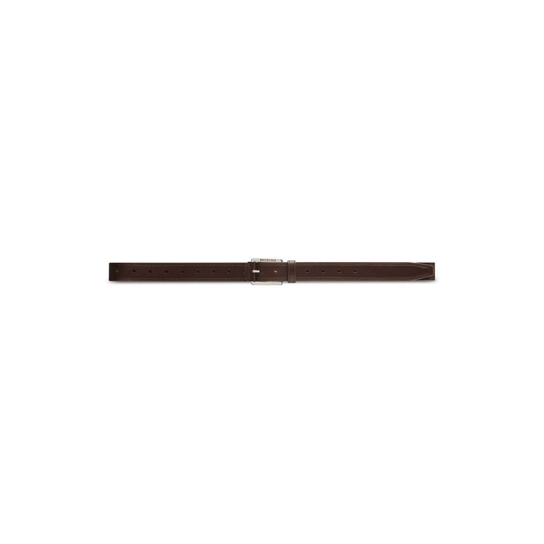 Balenciaga o1s1wg110325 Size: 80 / Jeans Stitch Belt in Brown Size 30 - 1 Thumbnail