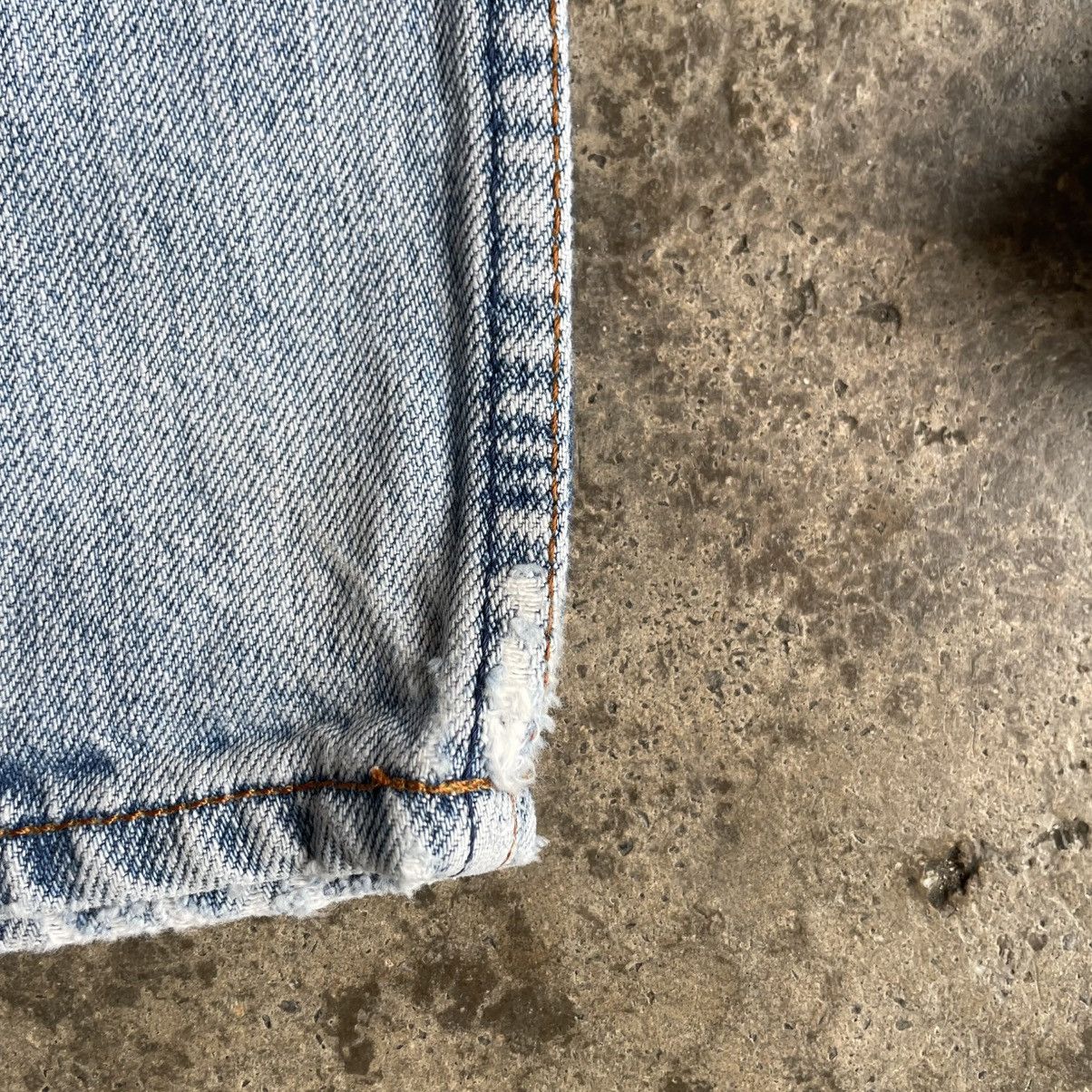 Levi's Vintage Clothing 🔥Vintage Levis Stoned Washed Ripped Distress Denim Jeans Size US 30 / EU 46 - 8 Thumbnail