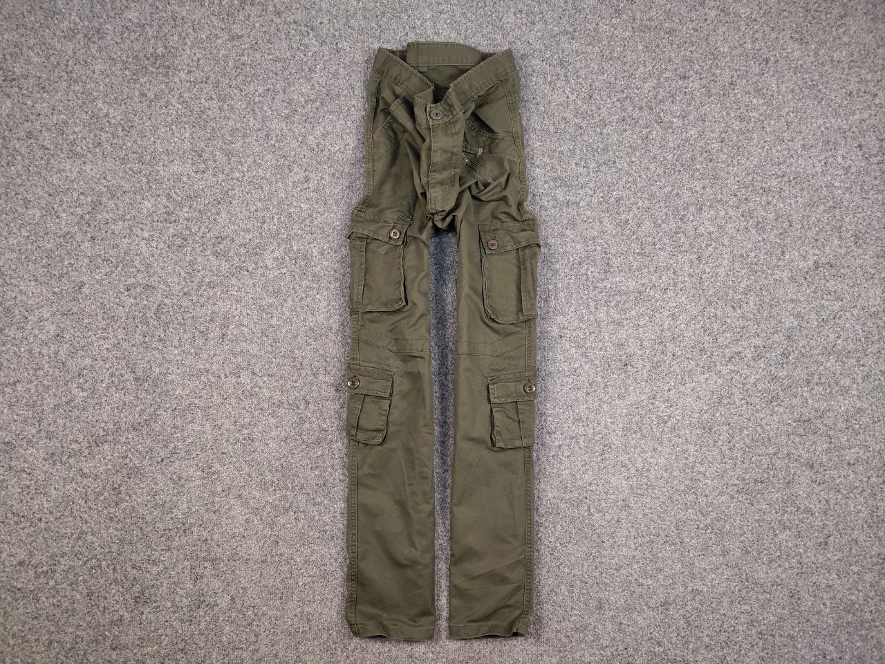 Japanese Brand Vintage Japanese Multi Pocket Cargo Pants Y2K Travis Style Size US 36 / EU 52 - 1 Thumbnail
