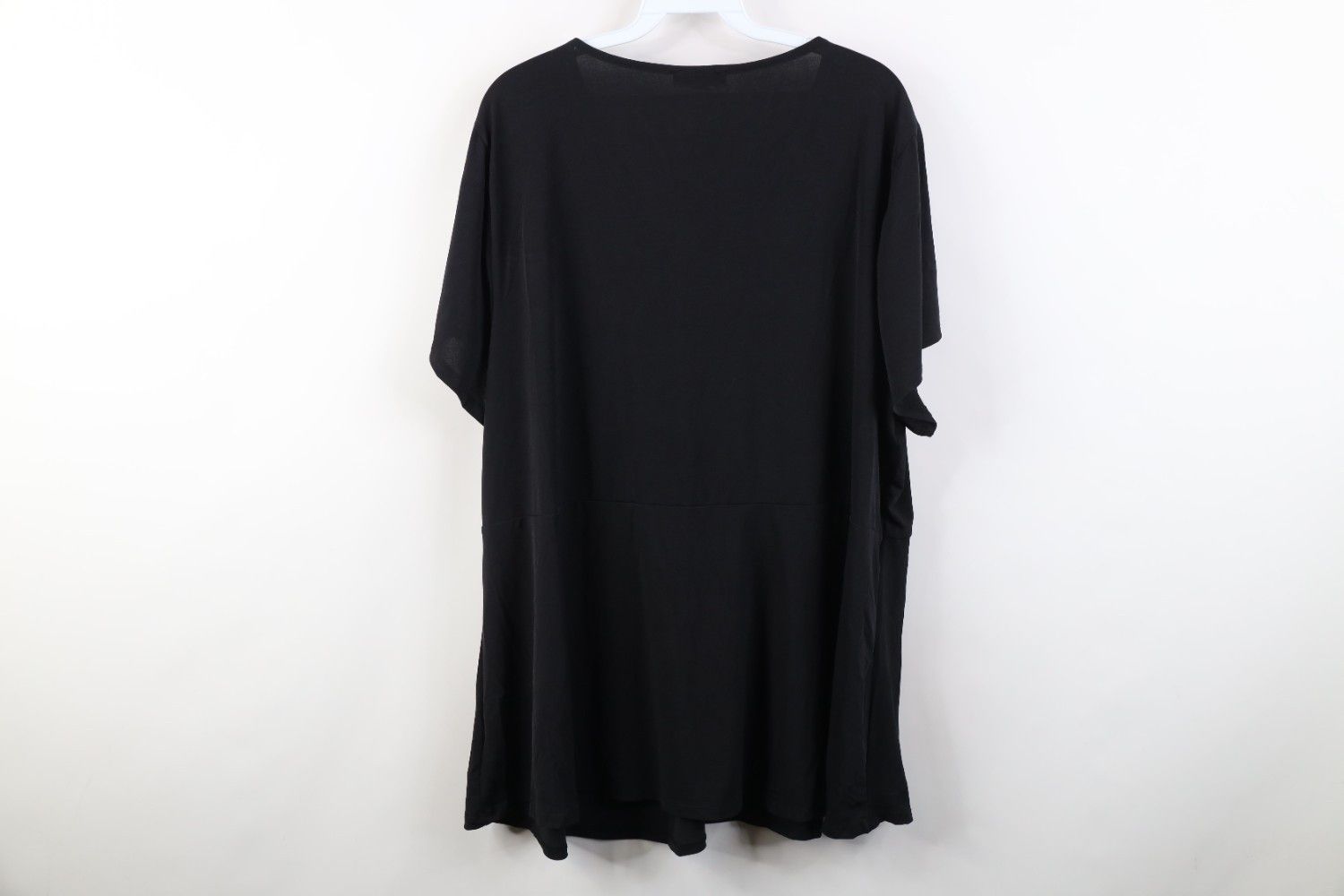 Vintage New Lane Bryant Bella Fairy Knit Stretch Shirt Top Black Size 4XL / US 24-26 - 9 Thumbnail