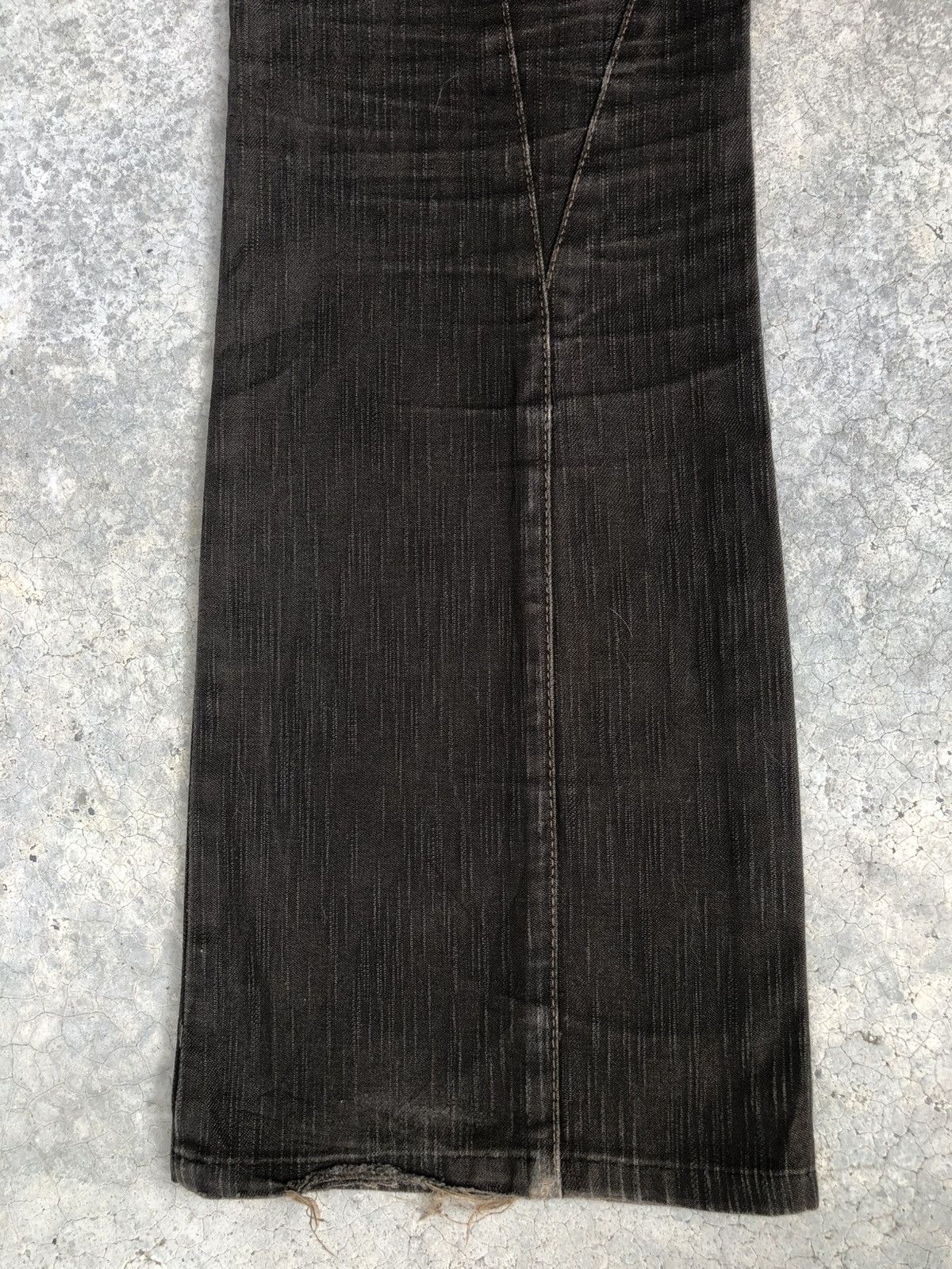 If Six Was Nine Semantic Design Flared Jeans Distressed Jeans Size US 31 - 11 Thumbnail