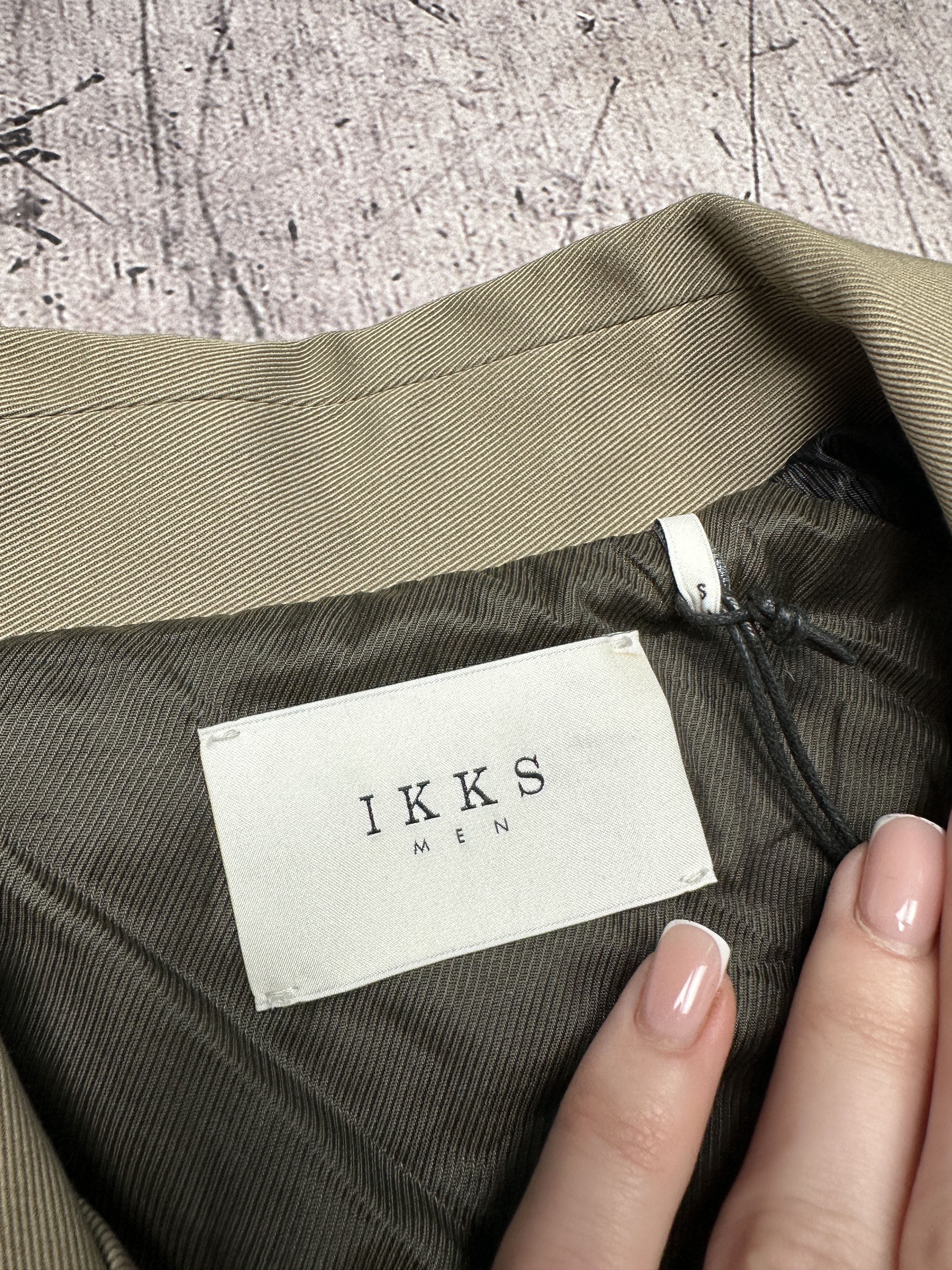 IKKS NEW with tags IKKS Mens Trench Coat Jacket Size US S / EU 44-46 / 1 - 5 Thumbnail