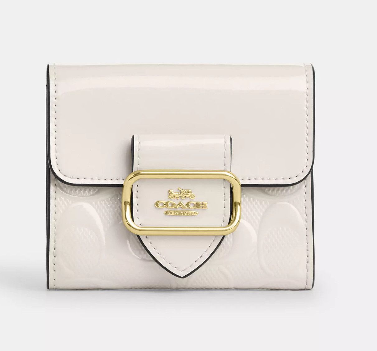 Coach NWT Coach Small Morgan Wallet In Signature Leather CT987 Size ONE SIZE - 6 Thumbnail