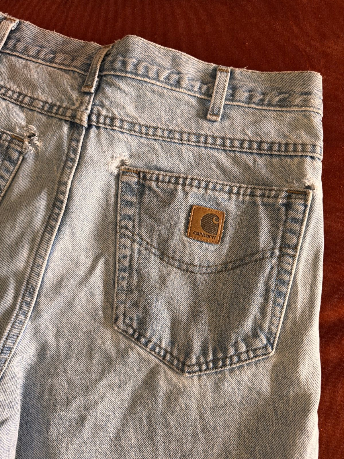 Carhartt Vintage Carhartt Denim Size US 33 - 3 Thumbnail