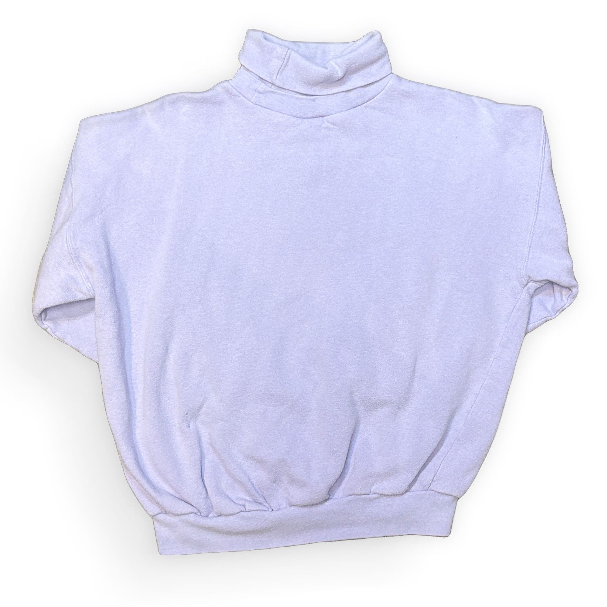 Vintage S - Vintage 90s Lake It Purple Turtleneck Size S / US 4 / IT 40 - 2 Thumbnail