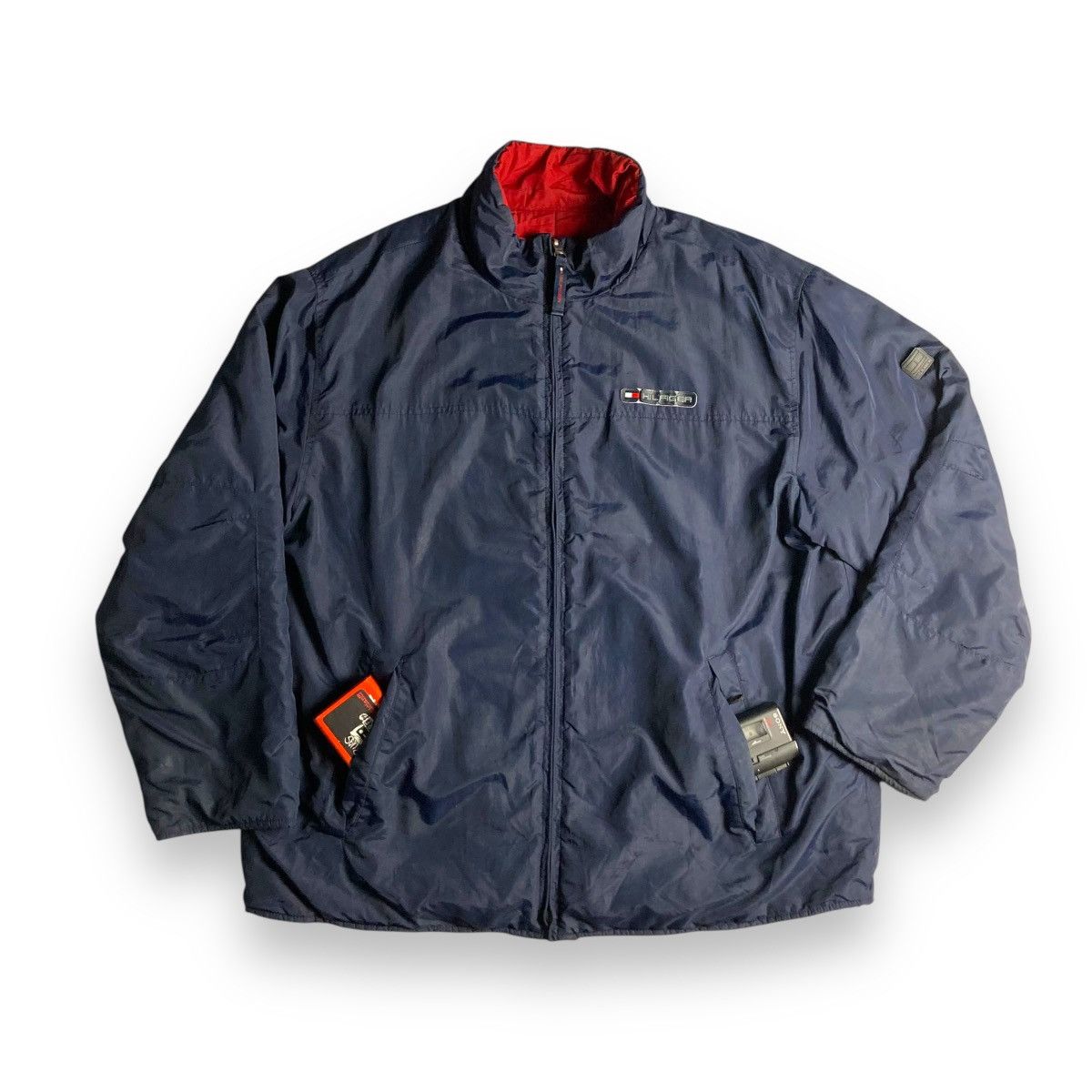 Tommy Hilfiger VINTAGE TOMMY HILFIGER REVERSIBLE ZIPPER JACKET Size US L / EU 52-54 / 3 - 1 Thumbnail