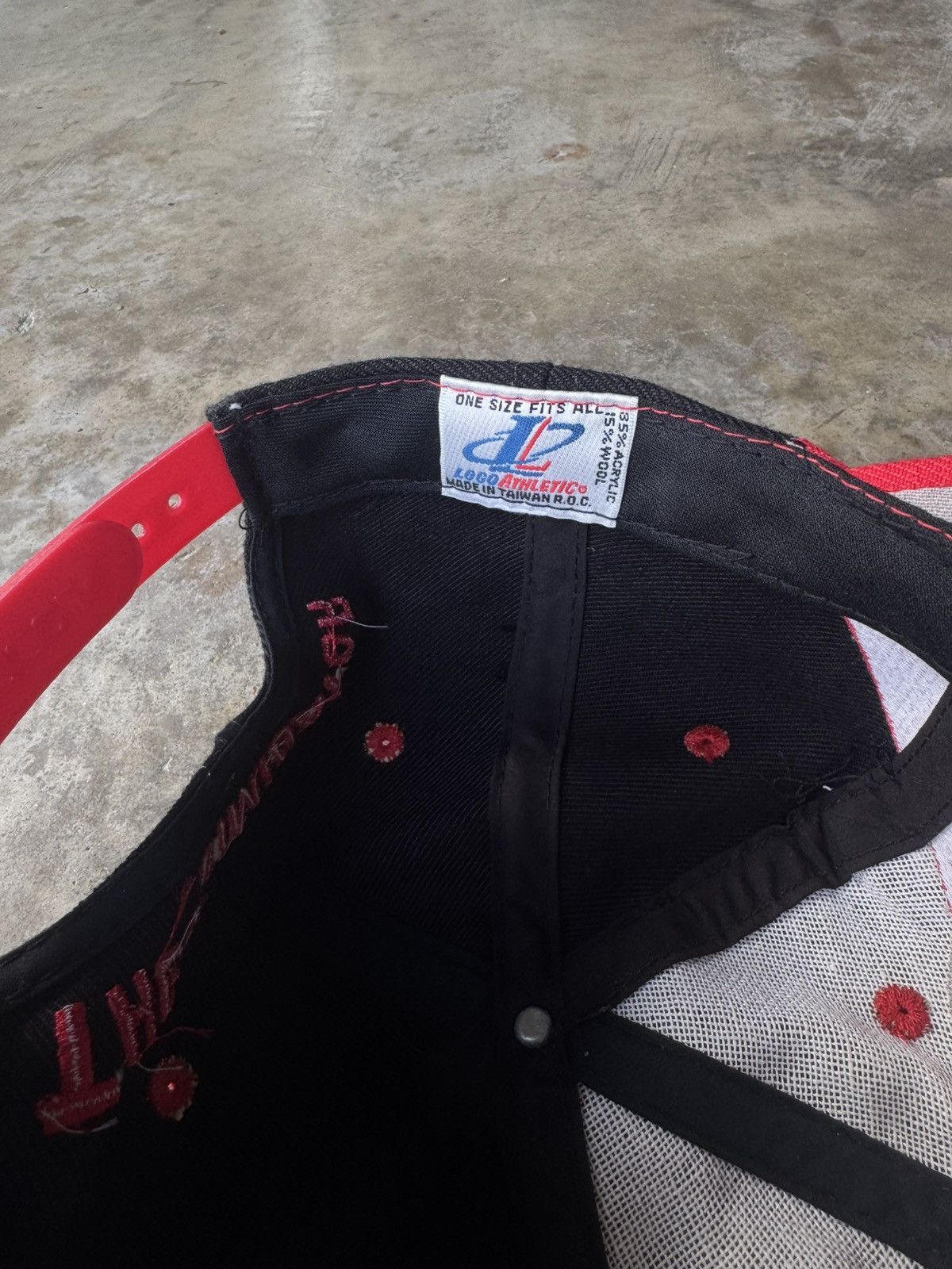 Logo Athletic × NASCAR × Vintage Vintage 90s Dale Earnhardt Shark Tooth Hat Size ONE SIZE - 4 Thumbnail