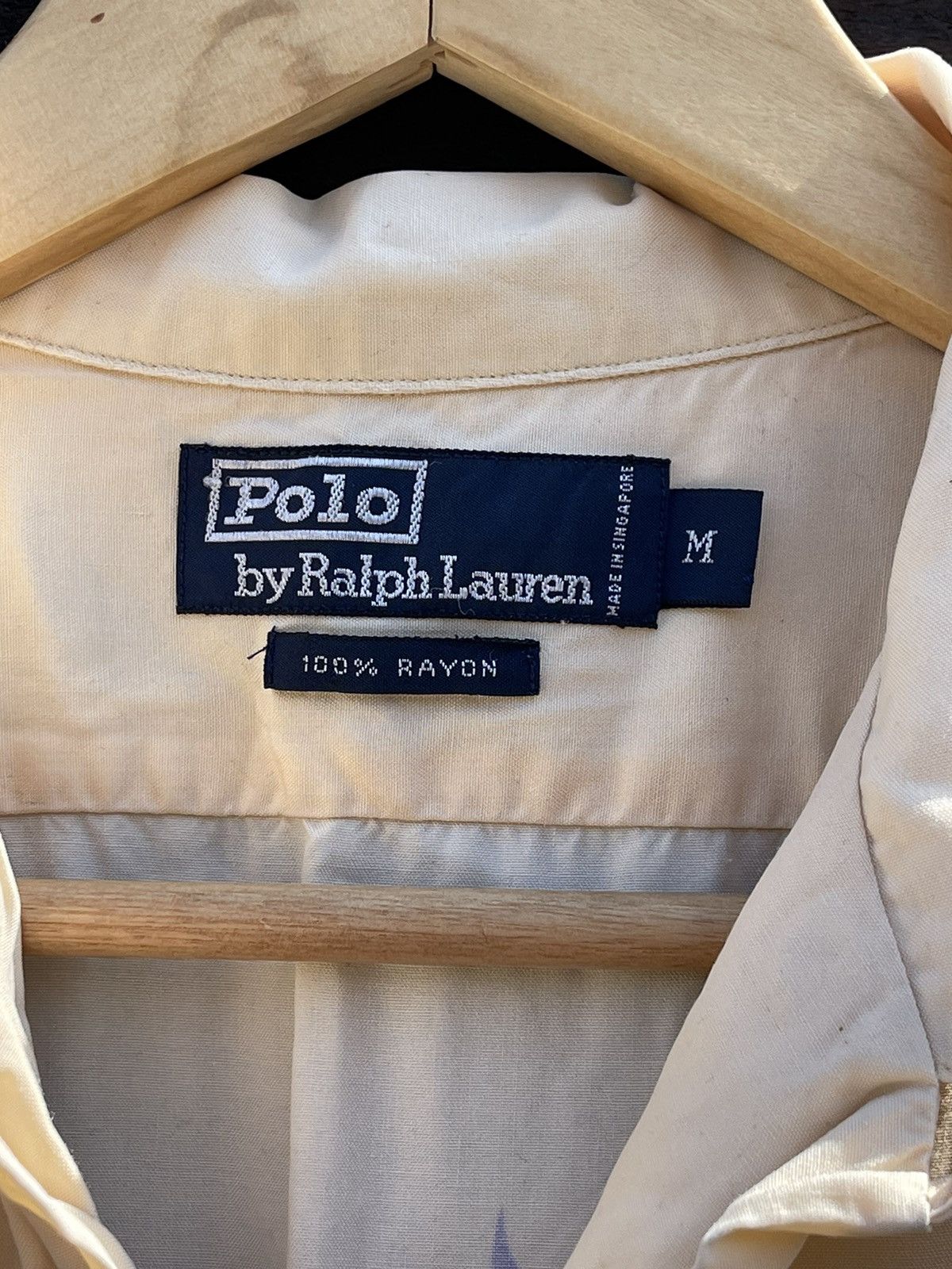 Polo Ralph Lauren 90’s Ralph Lauren Fishing vintage rayon shirt big logo Size US M / EU 48-50 / 2 - 13 Thumbnail