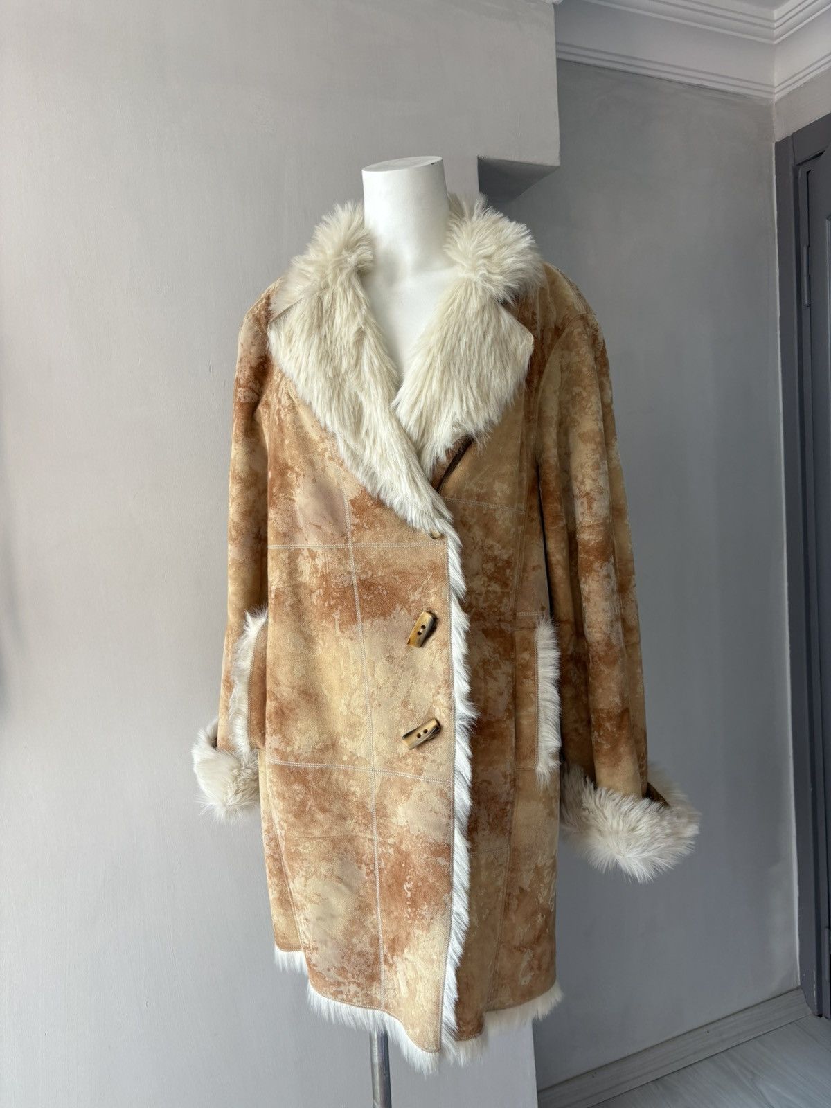 Vintage y2k leather coat Size XL / US 12-14 / IT 48-50 - 20 Thumbnail