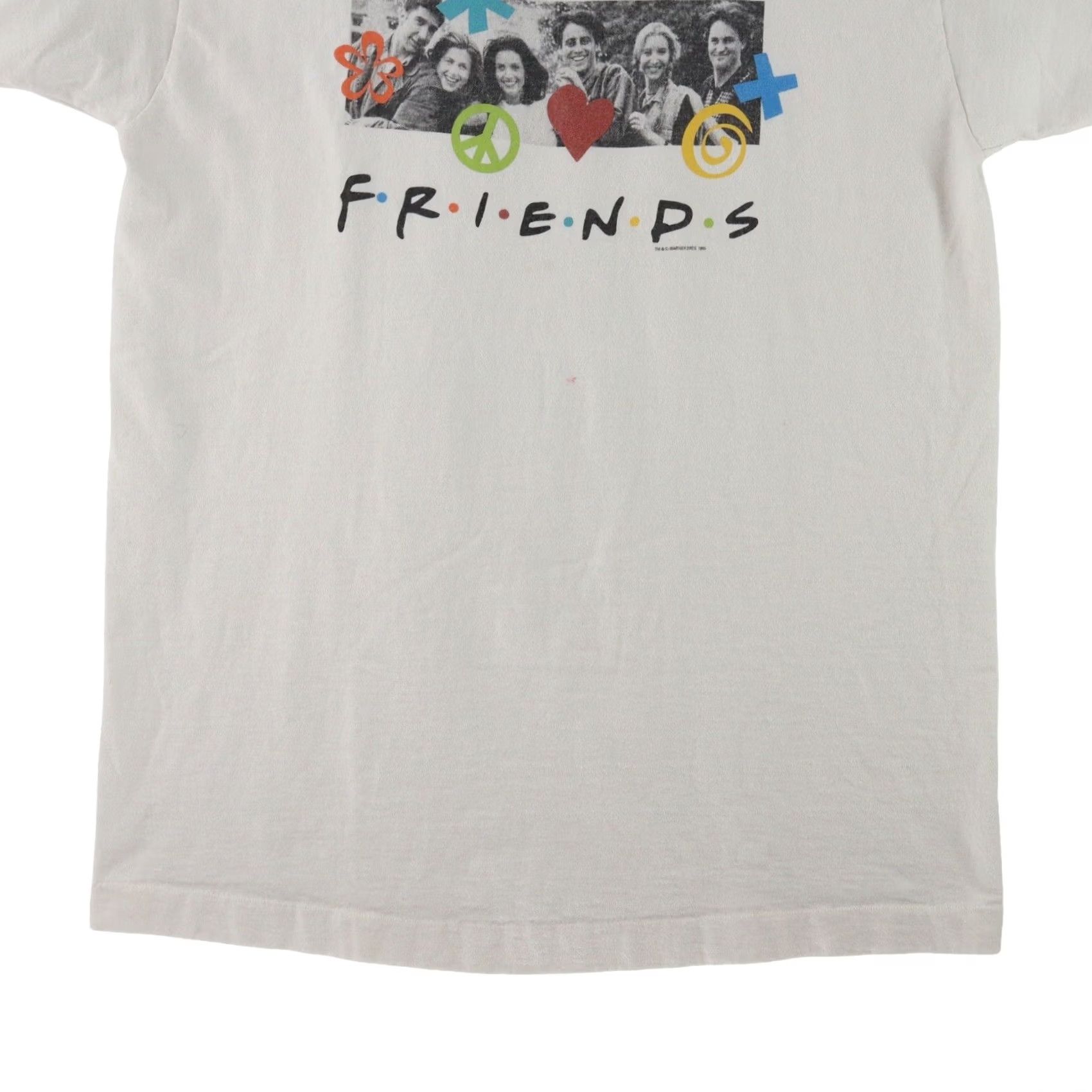 Vintage VINTAGE Friends Central Perk TV Show T-Shirt Shirt Mens M White 90s FX Single Stitch USA Cotton Polyester Crew Neck Short Sleeve Size US M / EU 48-50 / 2 - 6 Thumbnail