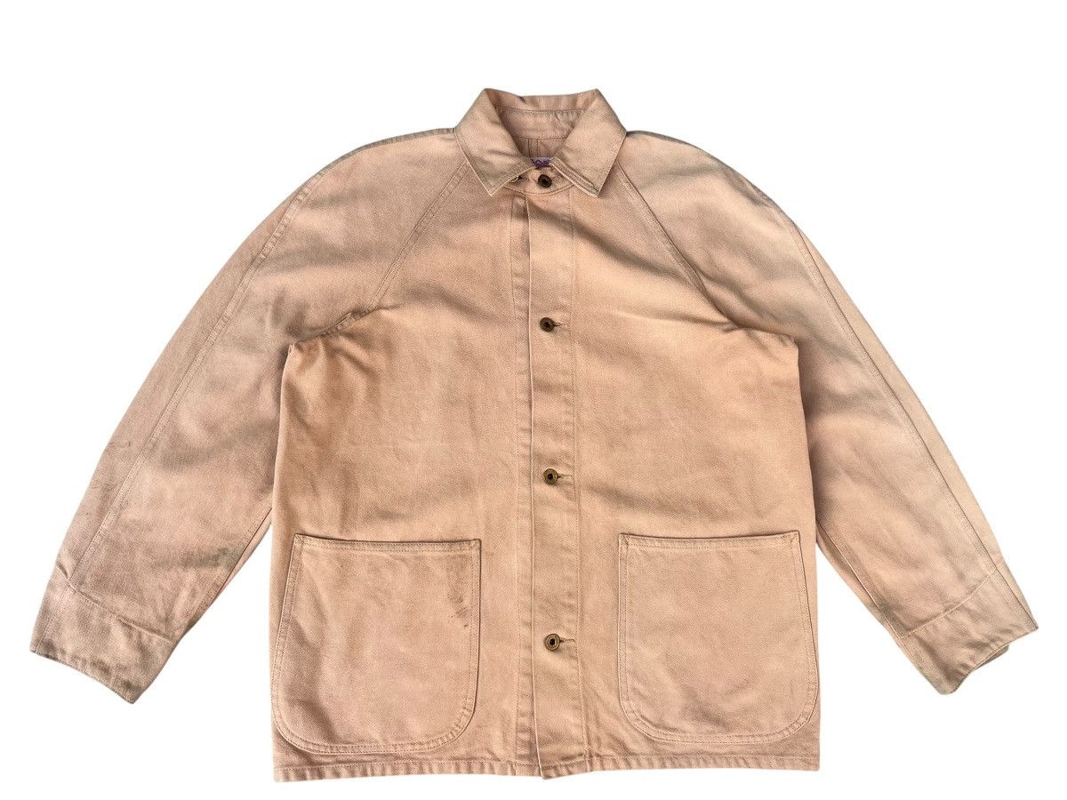 Full Count & Co. Vintage Full Count Japan Duck Cotton Denim Chore Jacket Size US M / EU 48-50 / 2 - 6 Thumbnail