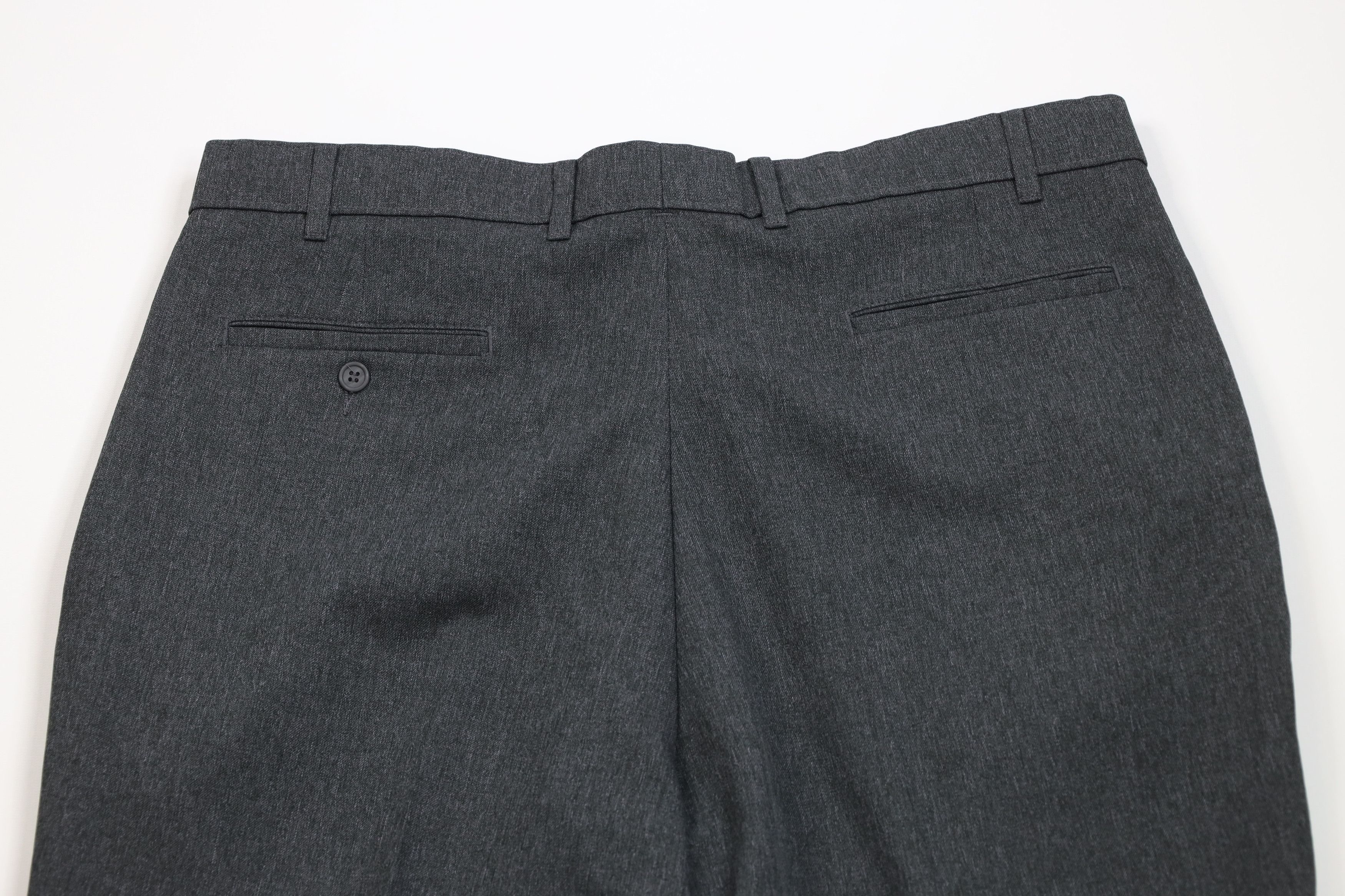 Levi's × Vintage Vintage 90s Levis Knit Flared Wide Leg Chino Pants Dark Gray Size US 40 / EU 56 - 8 Thumbnail