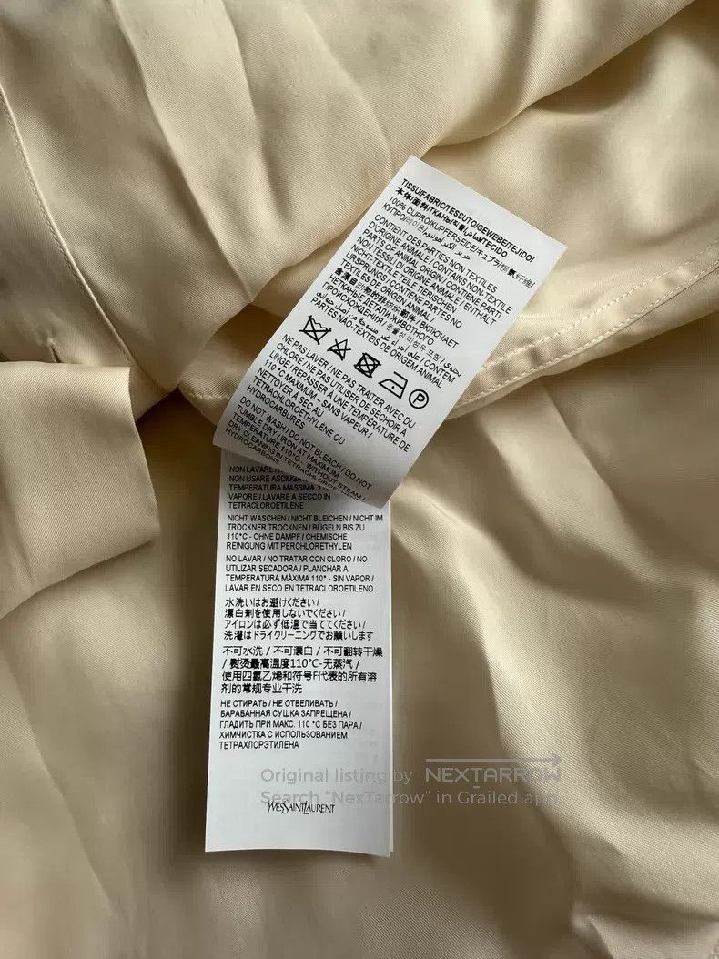 Saint Laurent Paris Saint Laurent Paris size 38 Silk Shirt i Size US M / EU 48-50 / 2 - 7 Thumbnail