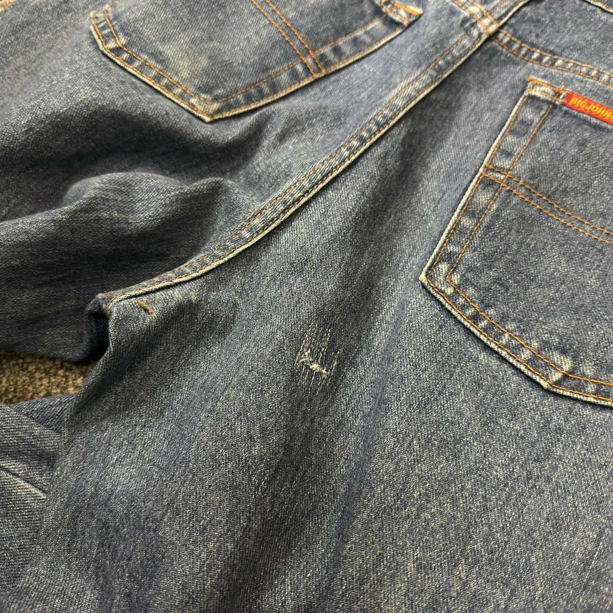 Japanese Brand 🔥🇯🇵 Vintage 90s Baggy Big John Y2K Style Denim Size US 32 / EU 48 - 13 Thumbnail