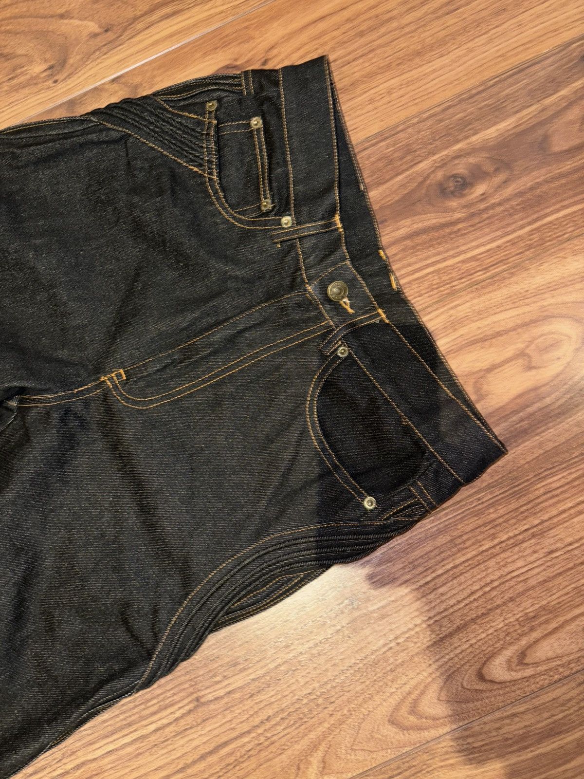 Other Xwore Raw Denim Jeans Waved Denim Size US 30 / EU 46 - 4 Thumbnail