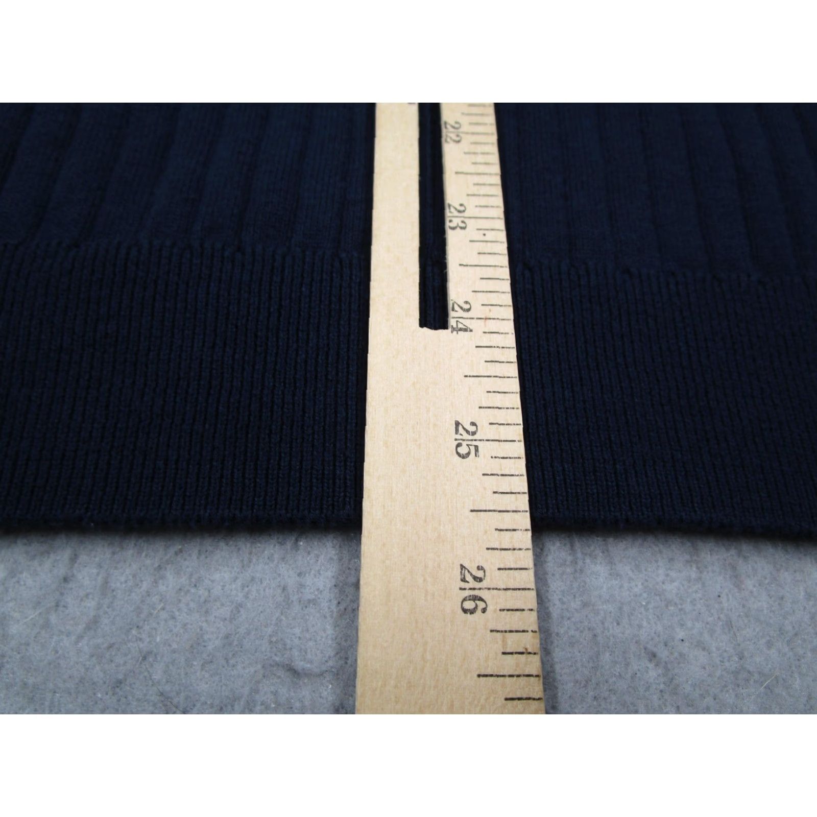 Karl Lagerfeld KARL LAGERFELD Polo Shirt Mens Large Blue Short Sleeve Ribbed Knit Preppy Size US L / EU 52-54 / 3 - 7 Thumbnail