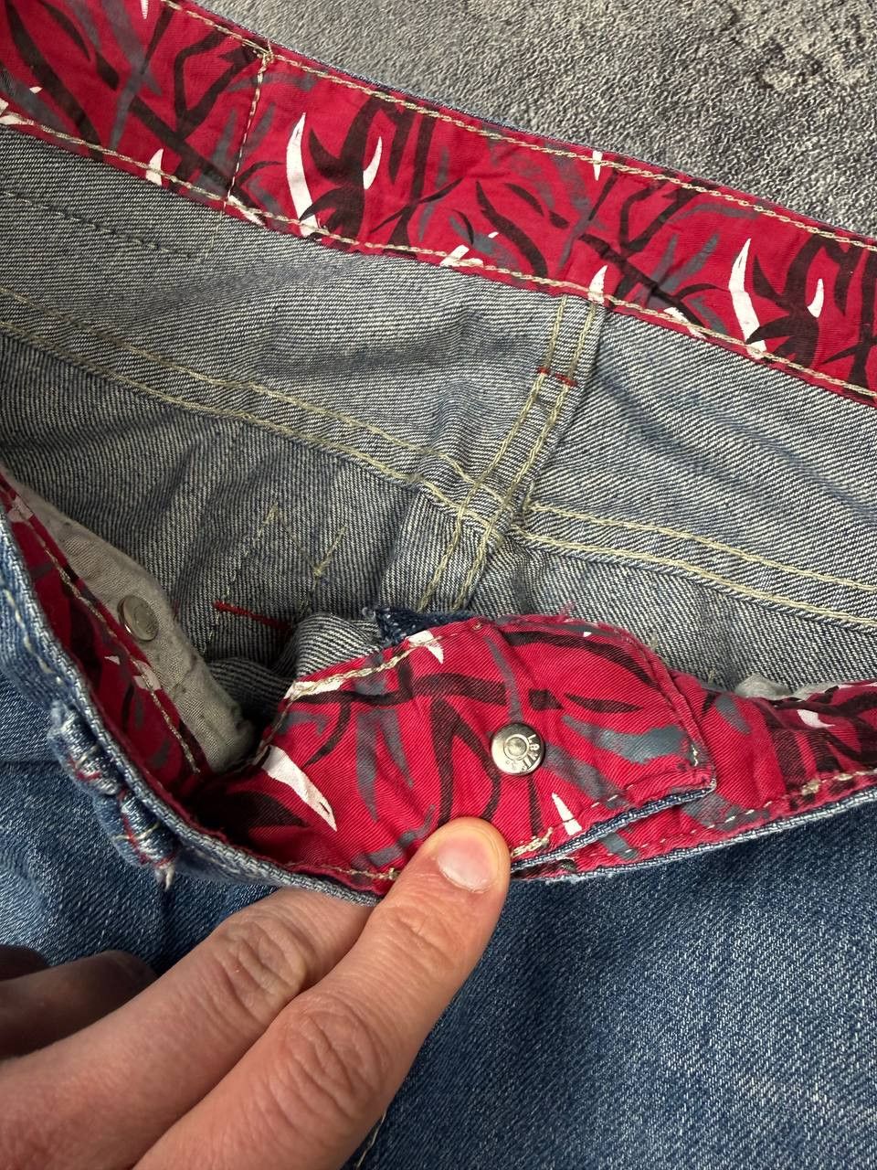CLOT × Levi's Rare Levi's X Fragment Distressed Archieve Denim Y2K Size US 34 / EU 50 - 10 Thumbnail