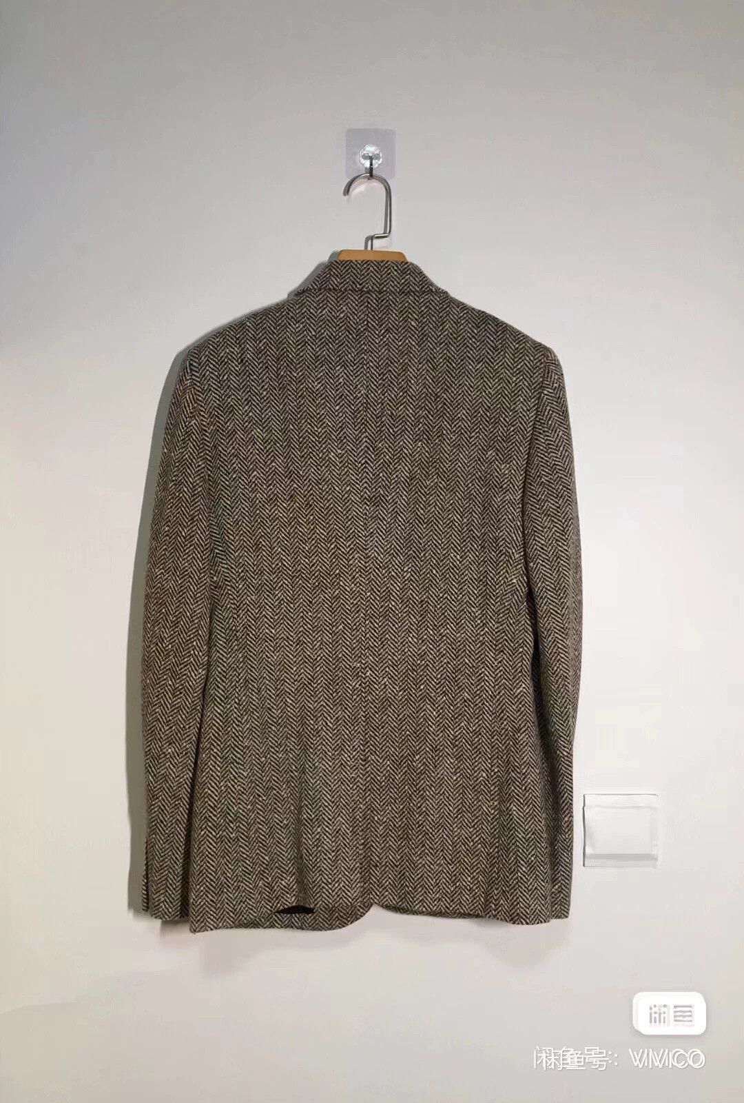 Comme des Garcons CDG Homme Double Collar Deconstructed Suit Khaki 98 New Size US XS / EU 42 / 0 - 5 Thumbnail