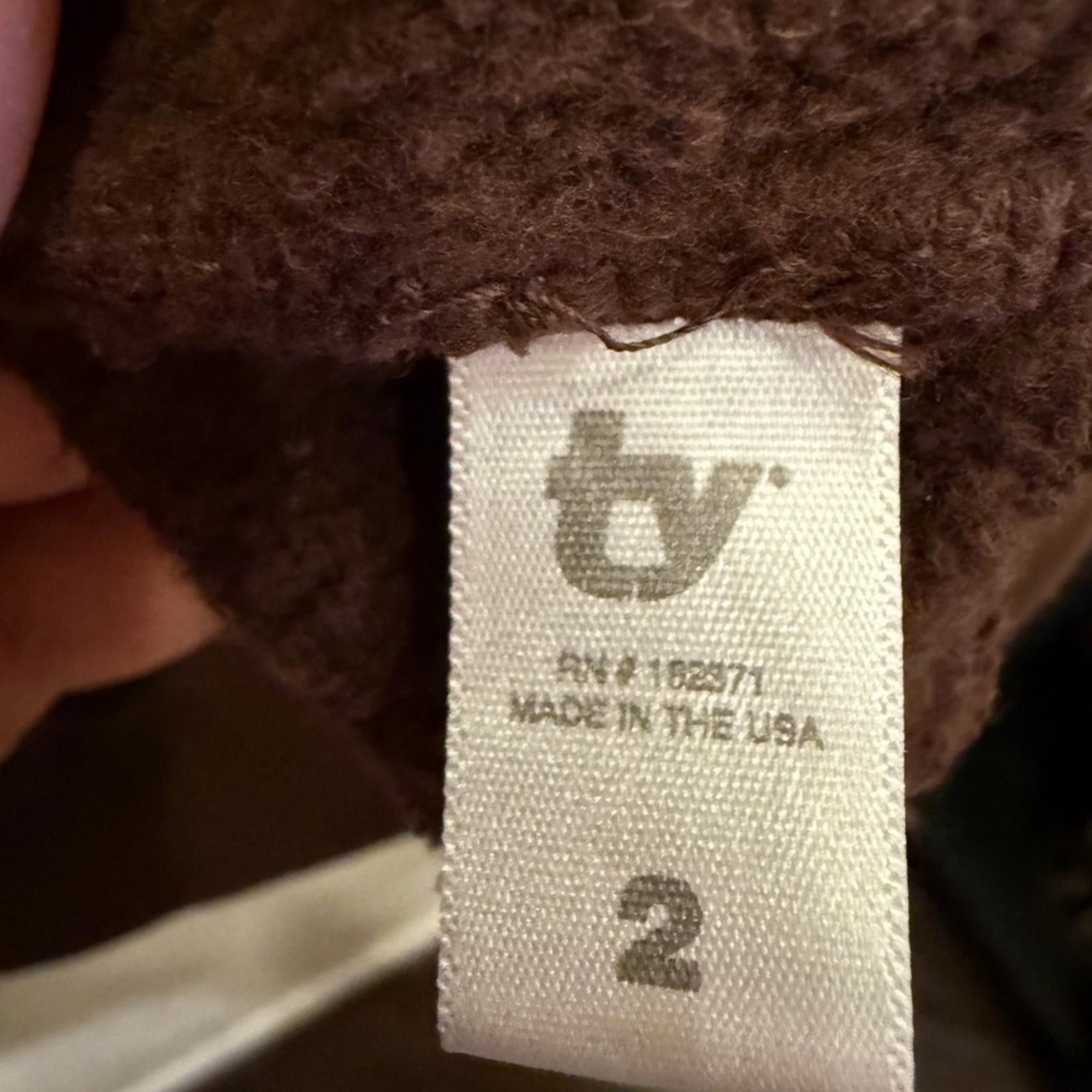 Other Thirty Years Oversized Brown Fleece Sweatshirt Sz M Size M / US 6-8 / IT 42-44 - 6 Thumbnail