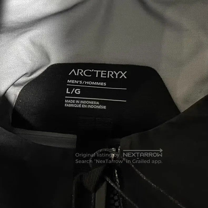 Arc'teryx Arc Hardshell Waterproof Jacket Black Size US L / EU 52-54 / 3 - 3 Thumbnail