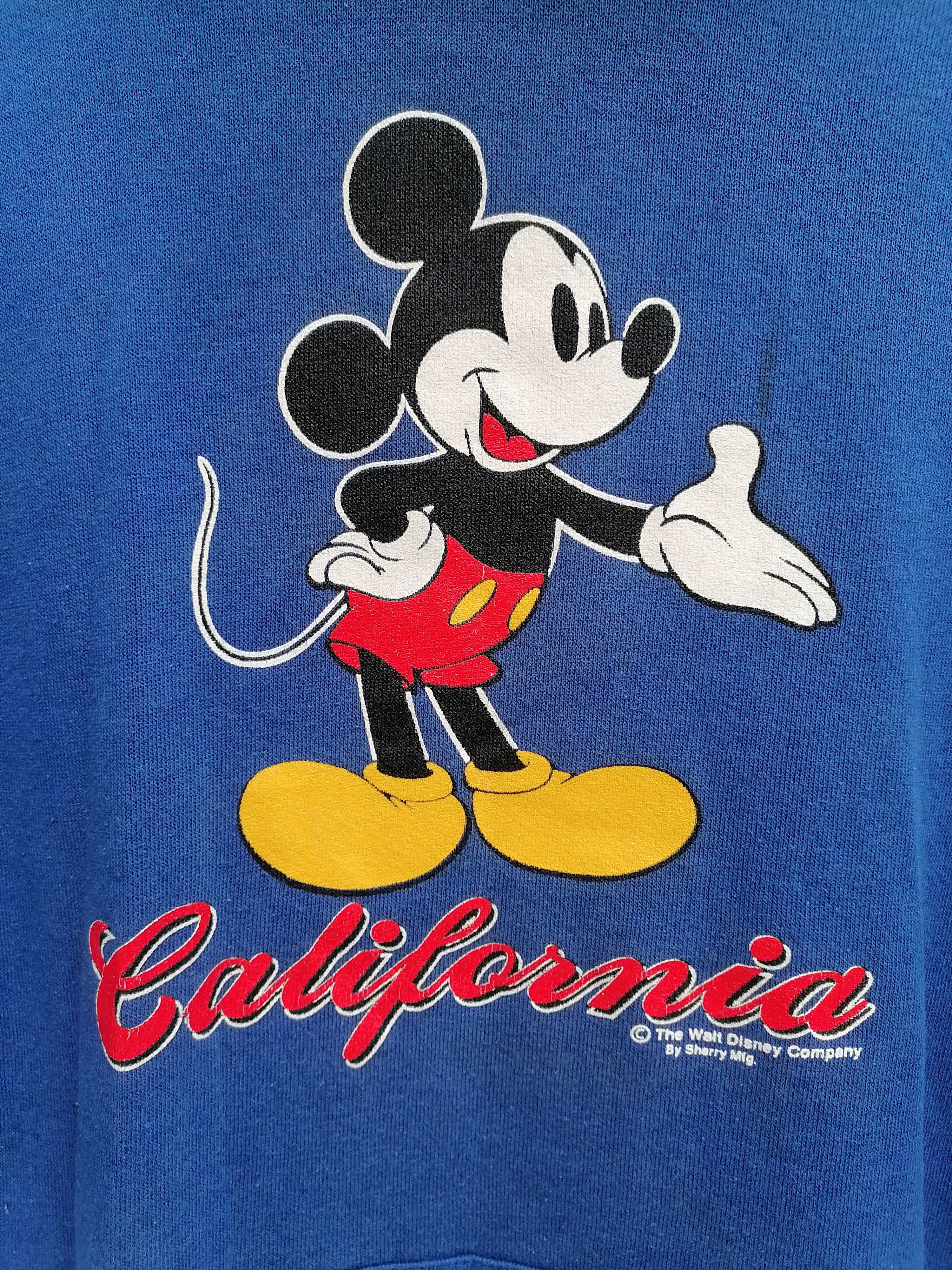 Disney × Mickey Mouse × Vintage Vintage Mickey Mouse California ©The Walt Disney Hoodies Size US L / EU 52-54 / 3 - 4 Thumbnail