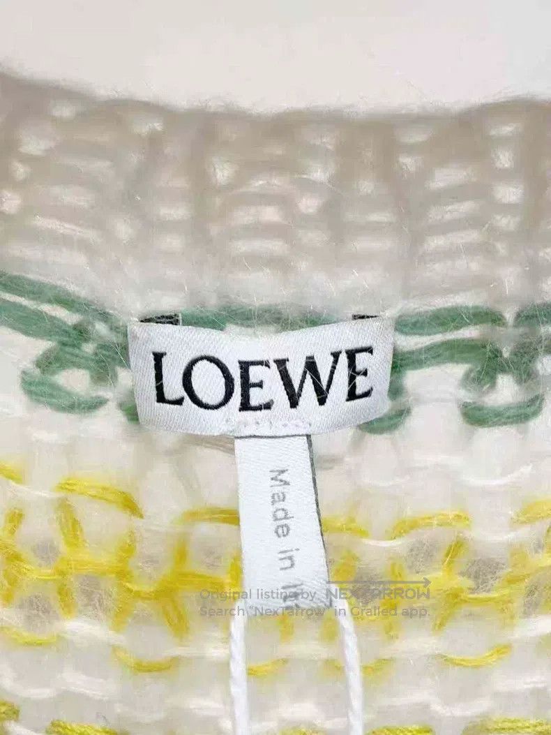 Loewe Loewe Loose Sweater, Bright Beautiful Girl Size XS / US 0-2 / IT 36-38 - 2 Thumbnail