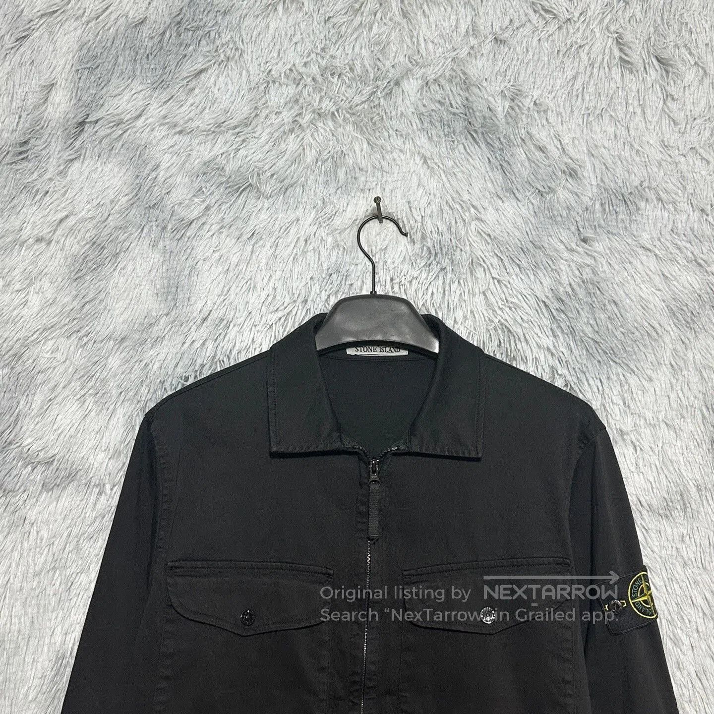 Stone Island stone island double pocket work jacket black. Size US M / EU 48-50 / 2 - 3 Thumbnail