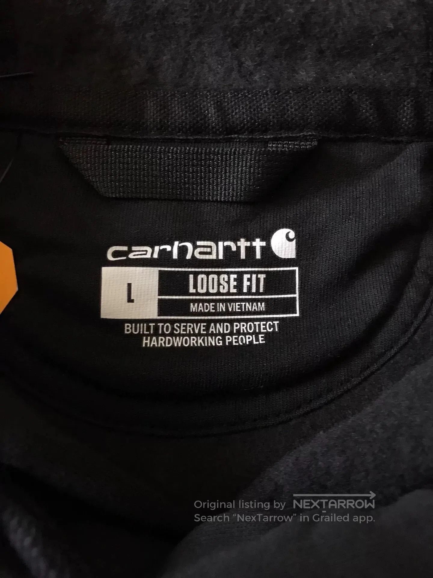 Carhartt Carhartt K121 Black Hoodie. Size US L / EU 52-54 / 3 - 6 Thumbnail