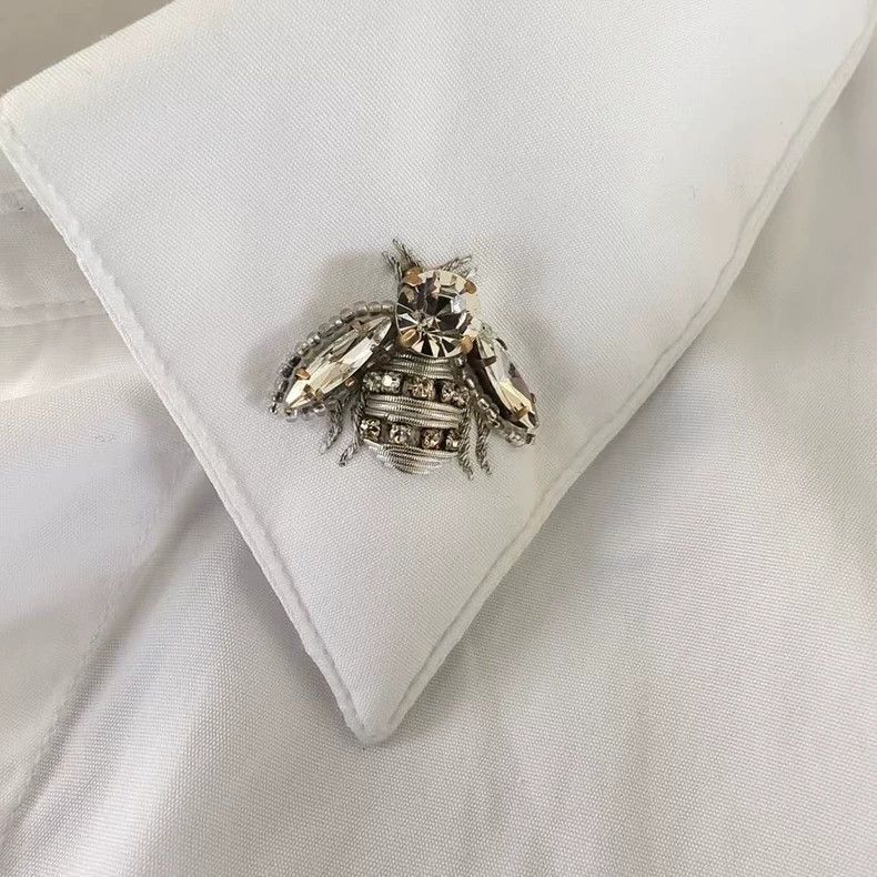 Dior Dior Essentials Long Sleeve Shirt with Bee-2505 Size US M / EU 48-50 / 2 - 6 Thumbnail