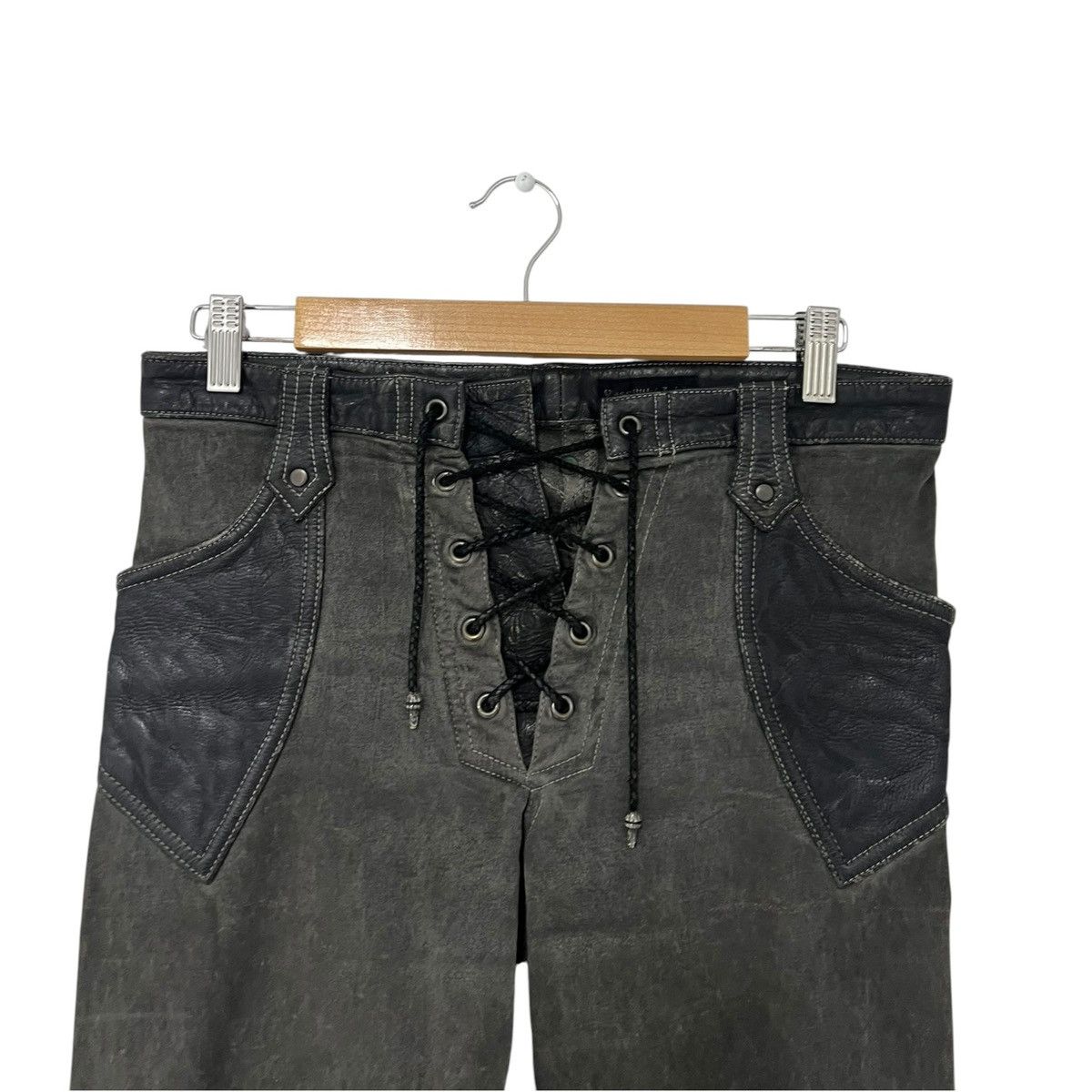 Yasuyuki Ishii Yasuyuki ishii armor laceup denim Size US 28 / EU 44 - 2 Thumbnail