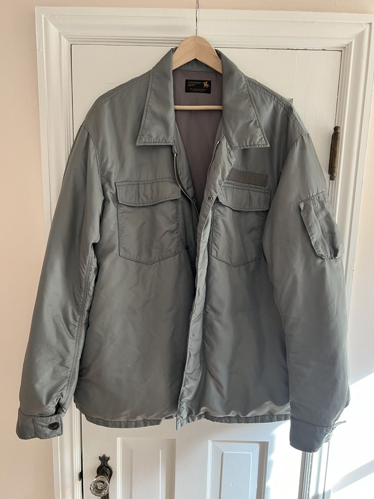 Visvim Visvim Contrary Dept HELI CREW DOWN SHIRT JKT Size US XXL / EU 58 / 5 - 3 Thumbnail