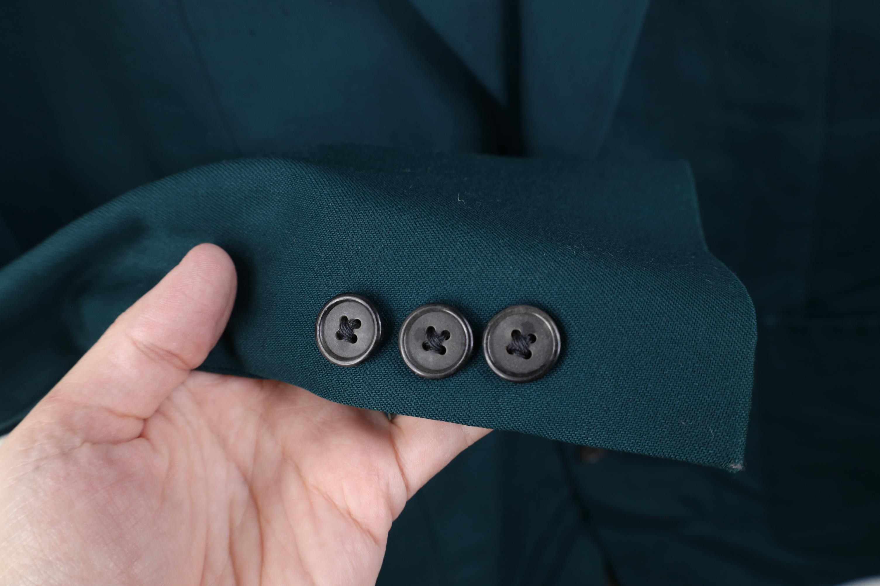 Vintage Vintage 70s Wool Suit Coat Blazer Jacket The Masters Green Size US XXL / EU 58 / 5 - 10 Thumbnail