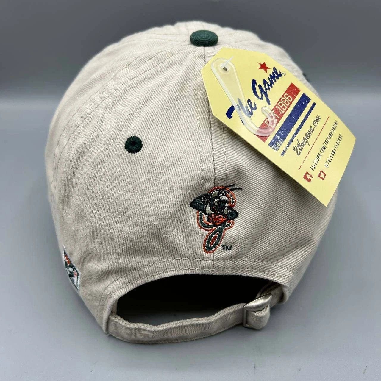 The Game Vintage Greensboro Grasshoppers Hat MiLB Strap Back Cotton Size ONE SIZE - 6 Thumbnail